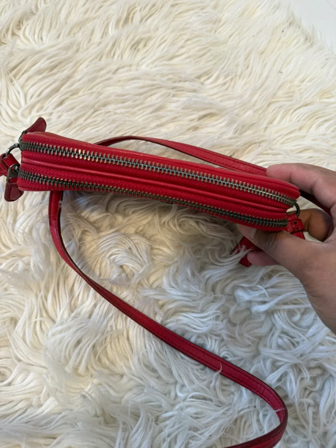 Coach Red Crossbody Bag image indicator(4)