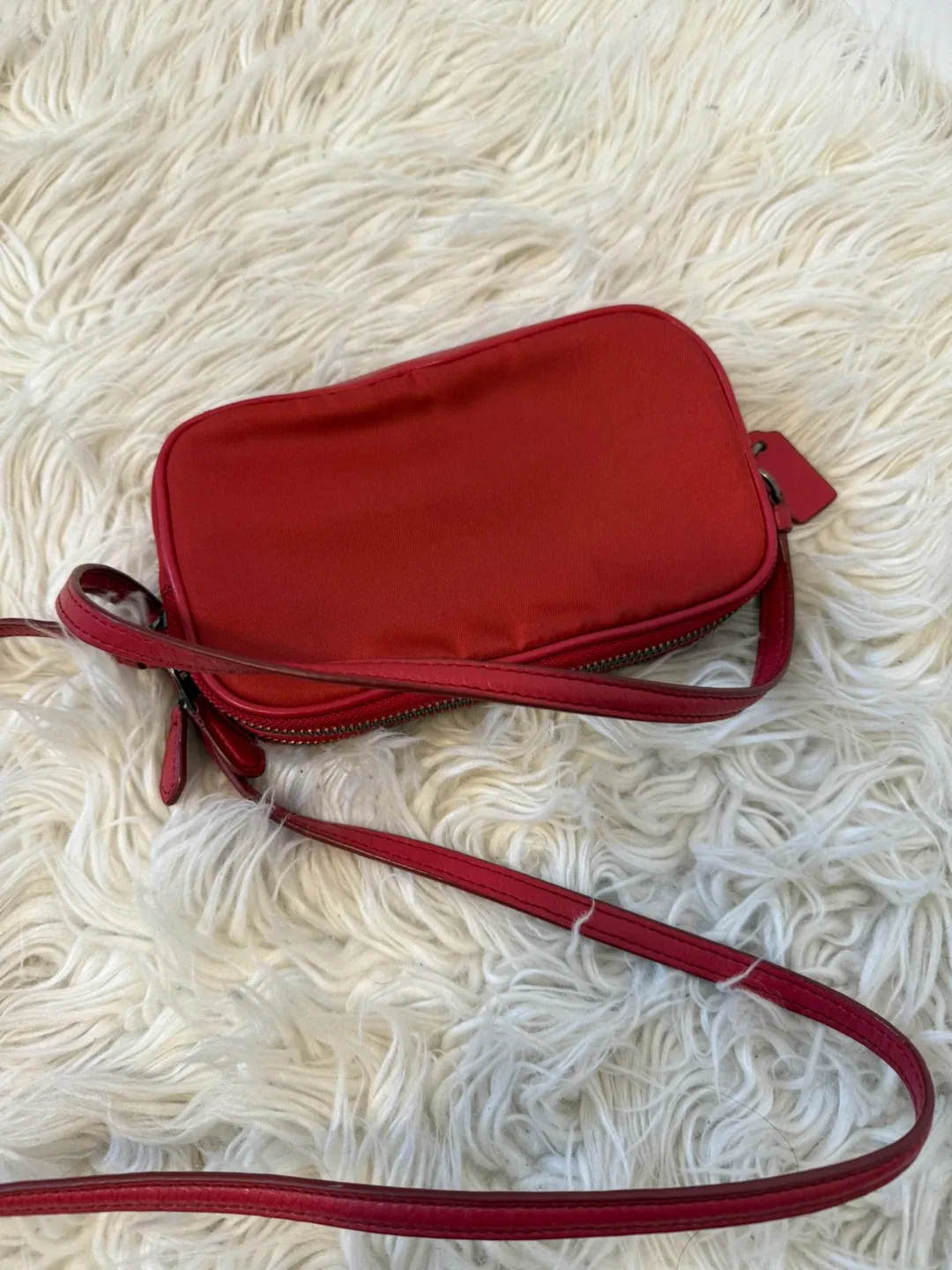 Coach Red Crossbody Bag image indicator(5)