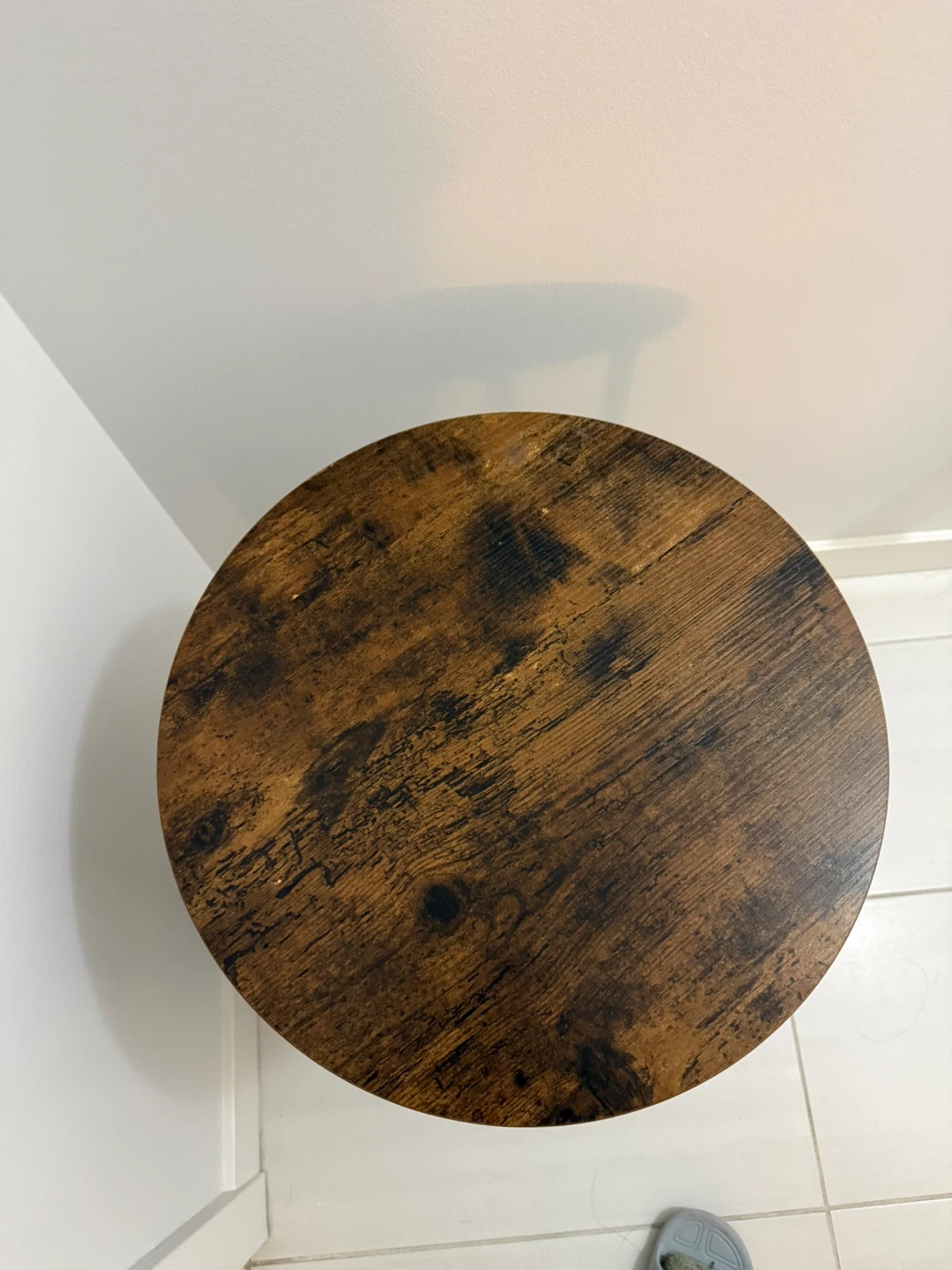 Side Table with Storage Basket - photo 2