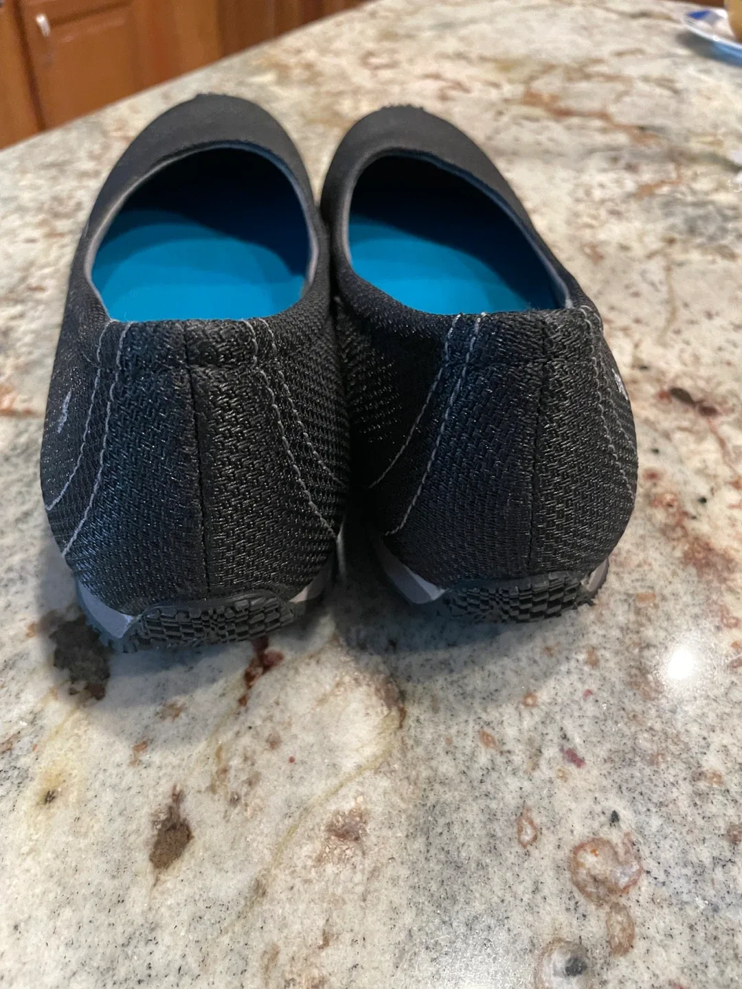 Eddie Bauer Travex Black Ballet Flats Size 9 image indicator(4)