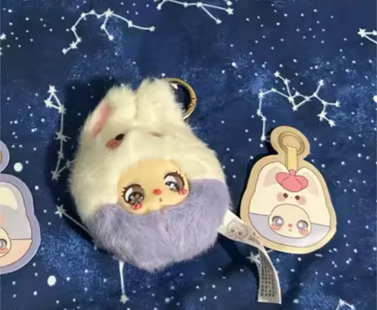 Liila toys Blind Box Plush Keychain