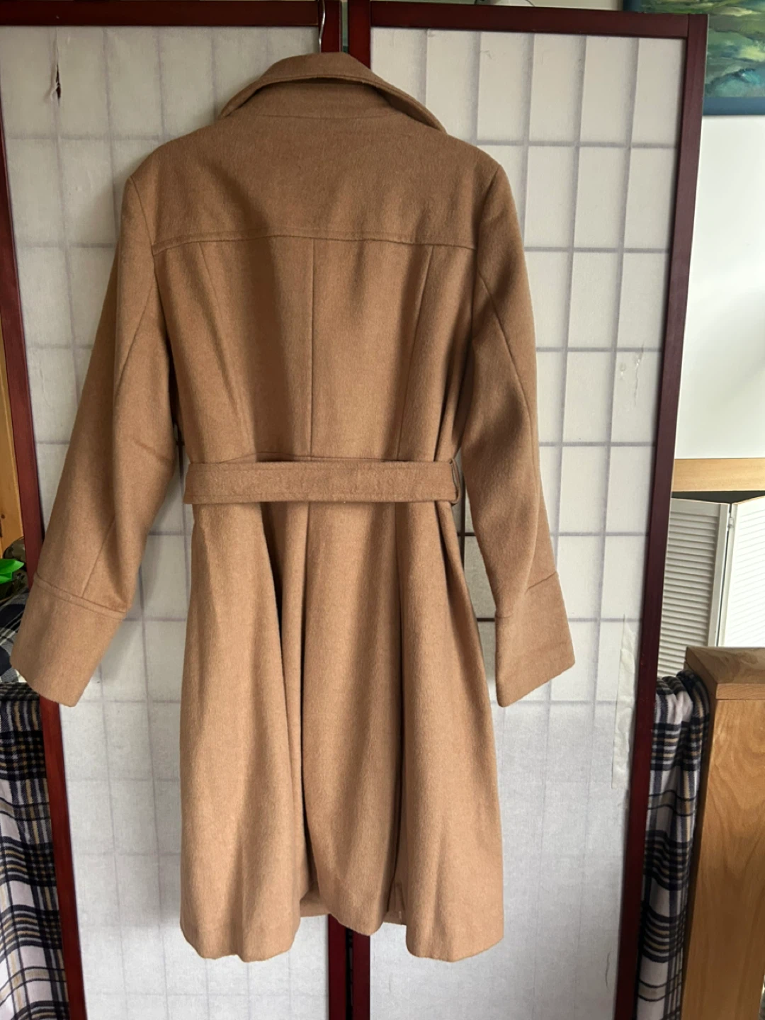 Karl Lagerfeld Paris Camel Coat - Size XL - photo 2