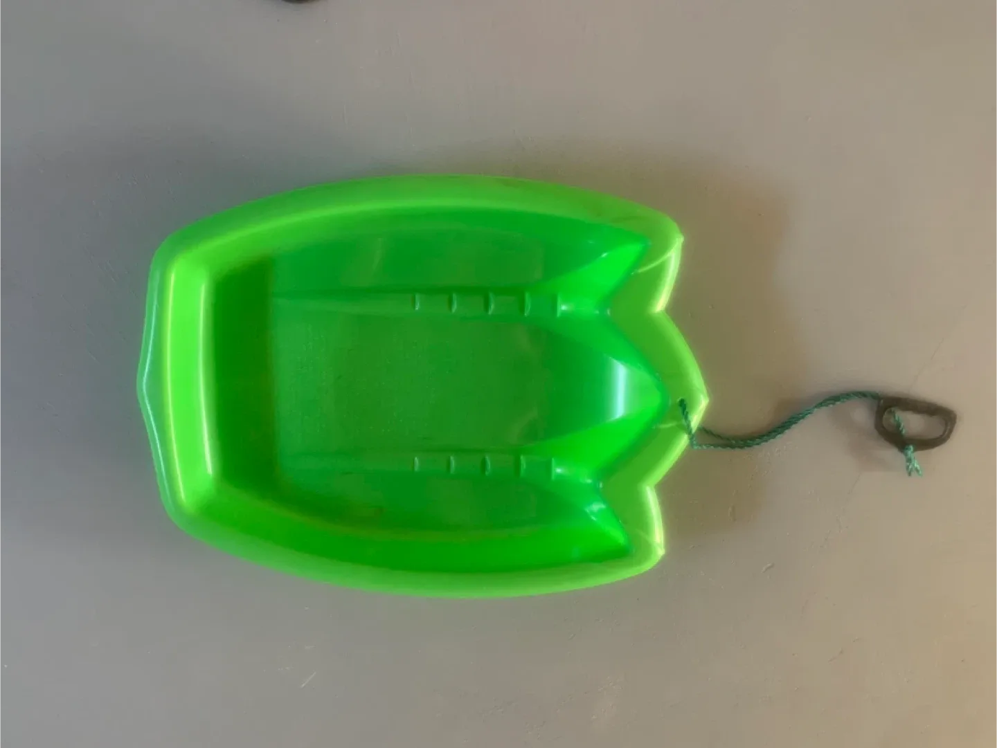 Kids Green Sled & Pink Floral Swim Ring