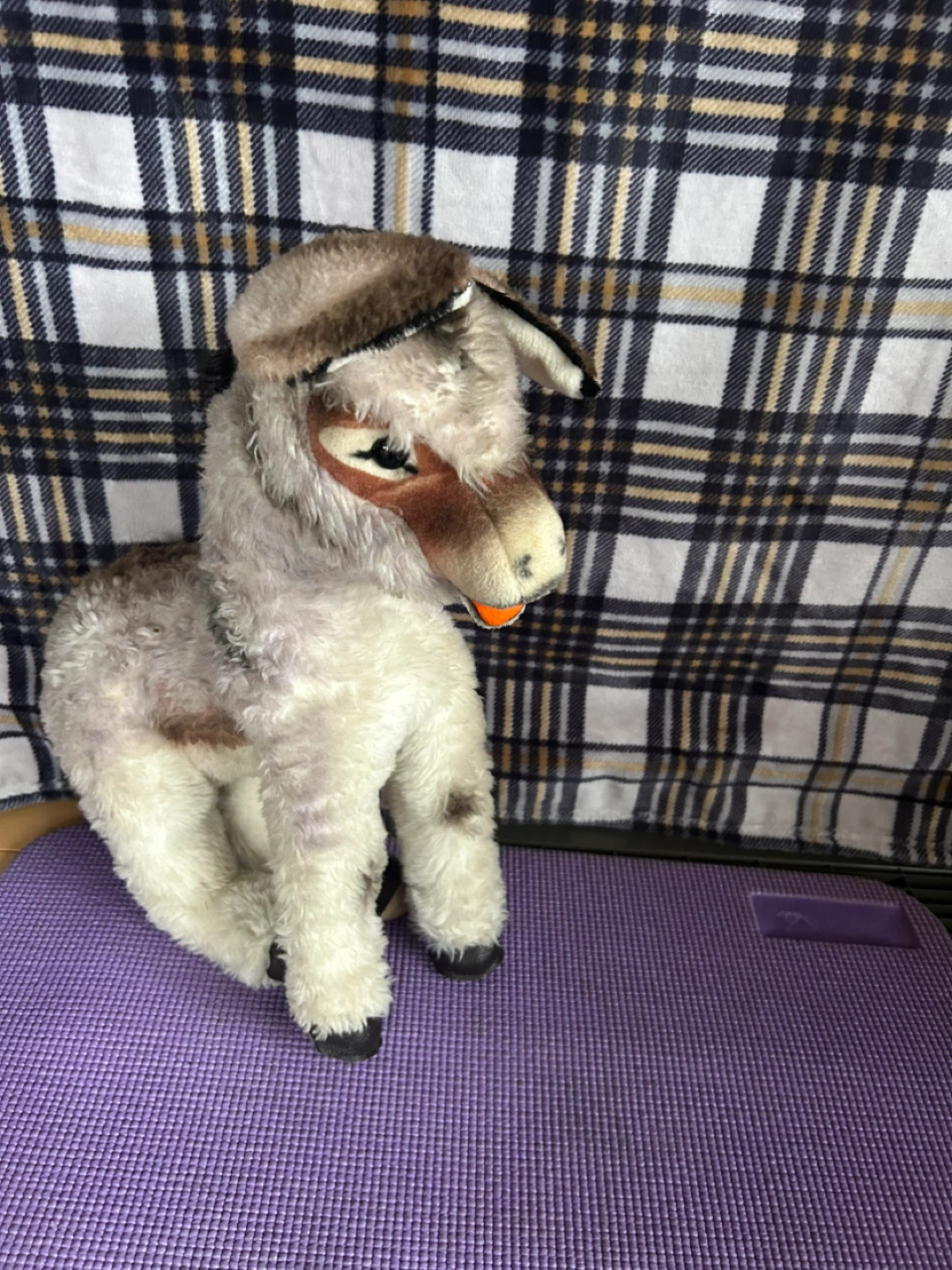 Vintage Donkey Plush Toy, brand Steiff - photo 2