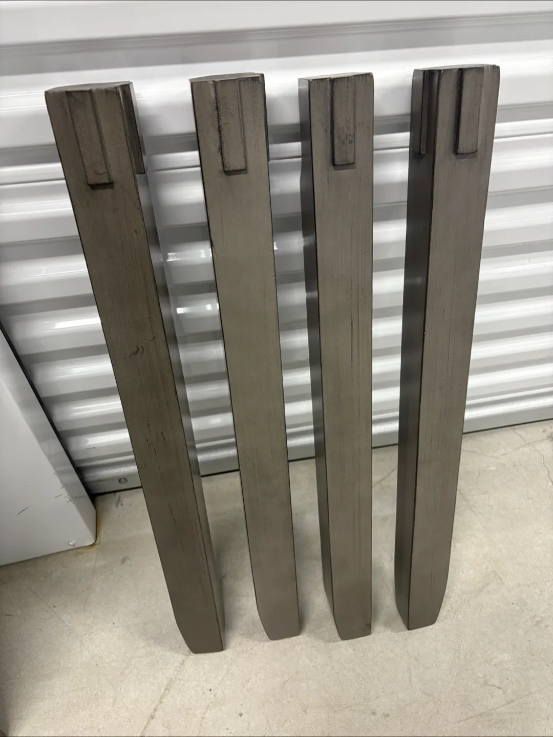 Can deliver—4 Beautiful chairs and bench from Ashley Furniture. image indicator(8)