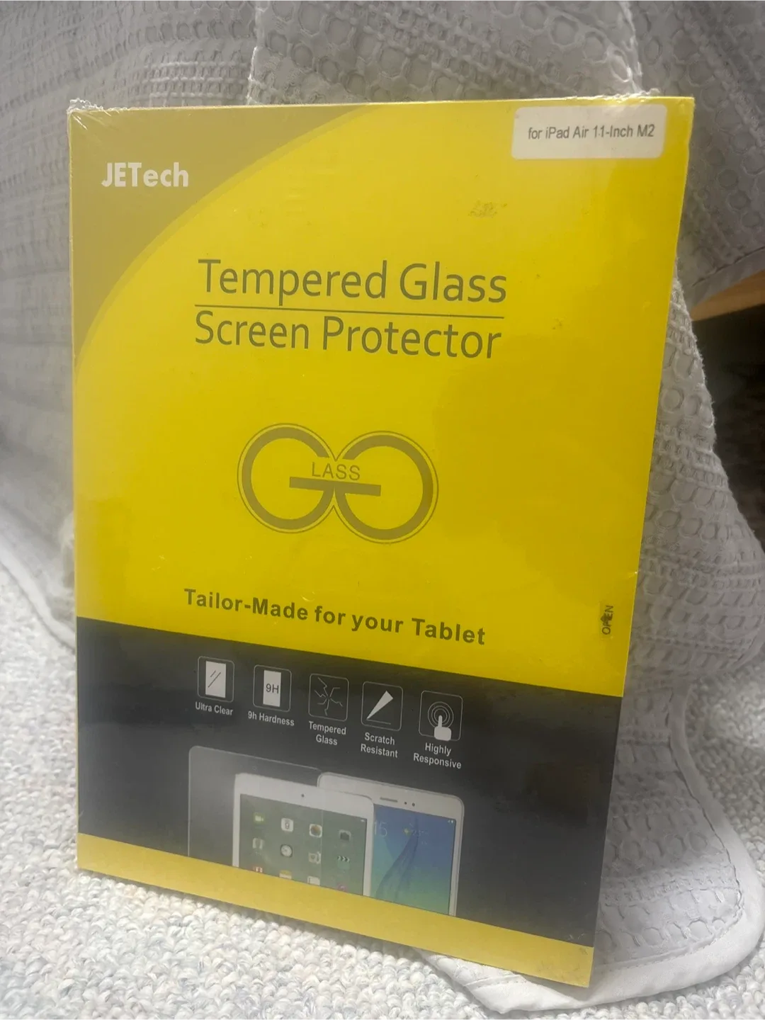 JETech Tempered Glass Screen Protector - iPad Air 11-Inch M2