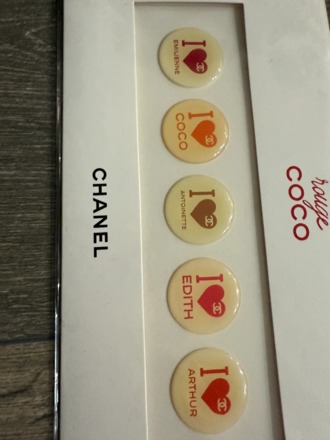 Chanel Rouge Coco & Dior stickers image indicator(3)