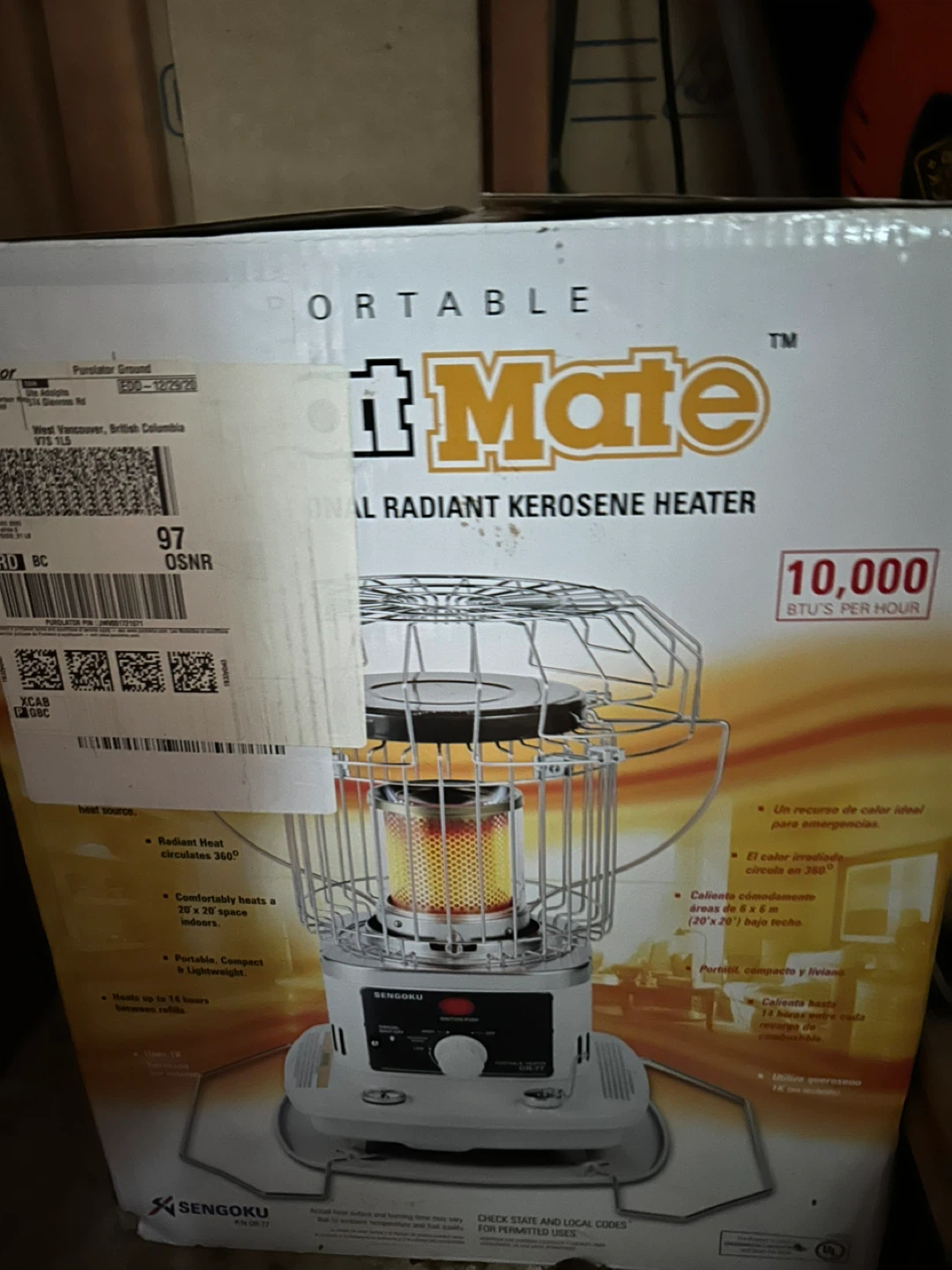 Kerosene heater, new out of the box - photo 2
