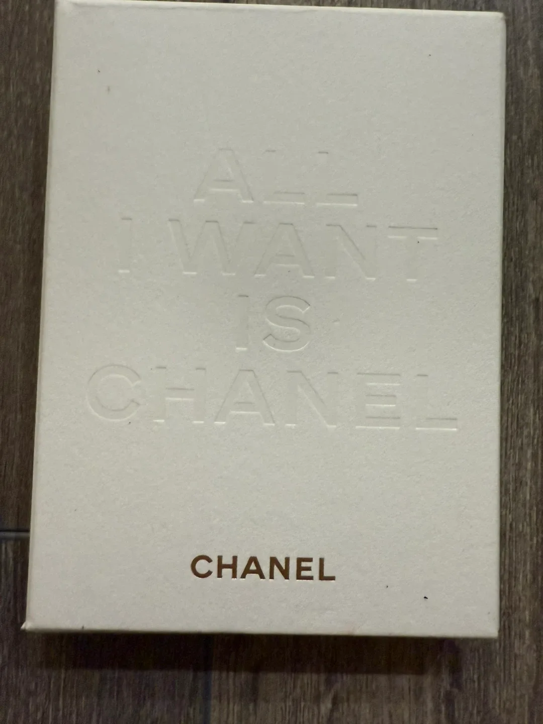 Chanel Notepads with Box Christmas card image indicator(2)