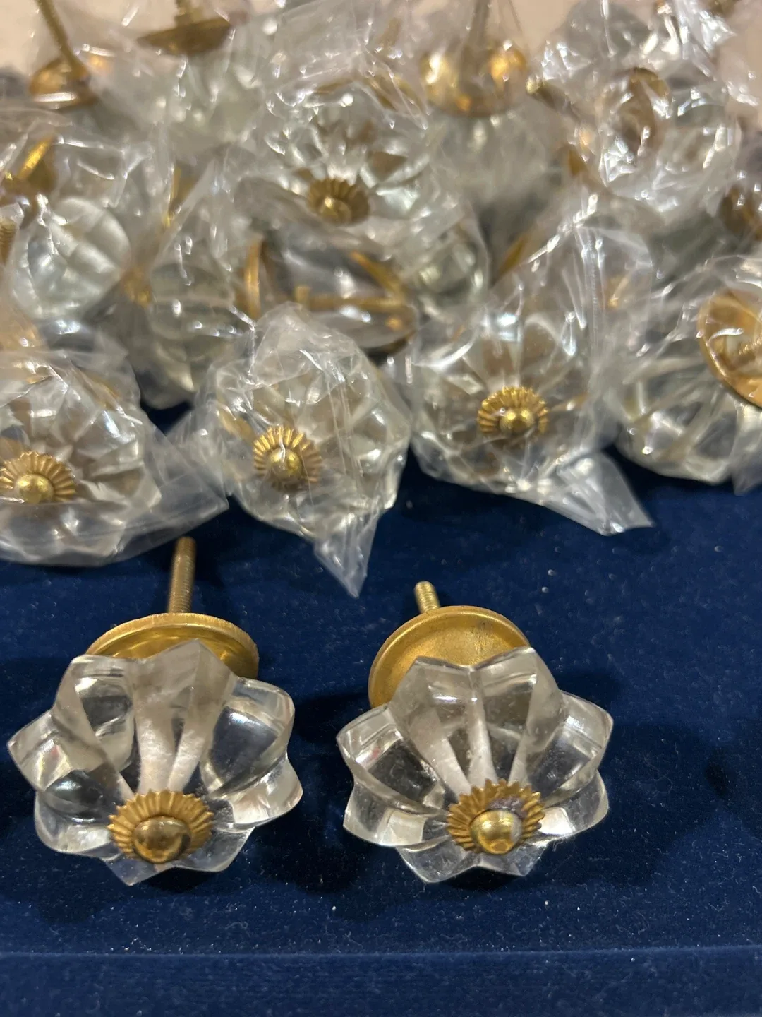 Glass Knobs - Brand New, $2 each knob image indicator(4)