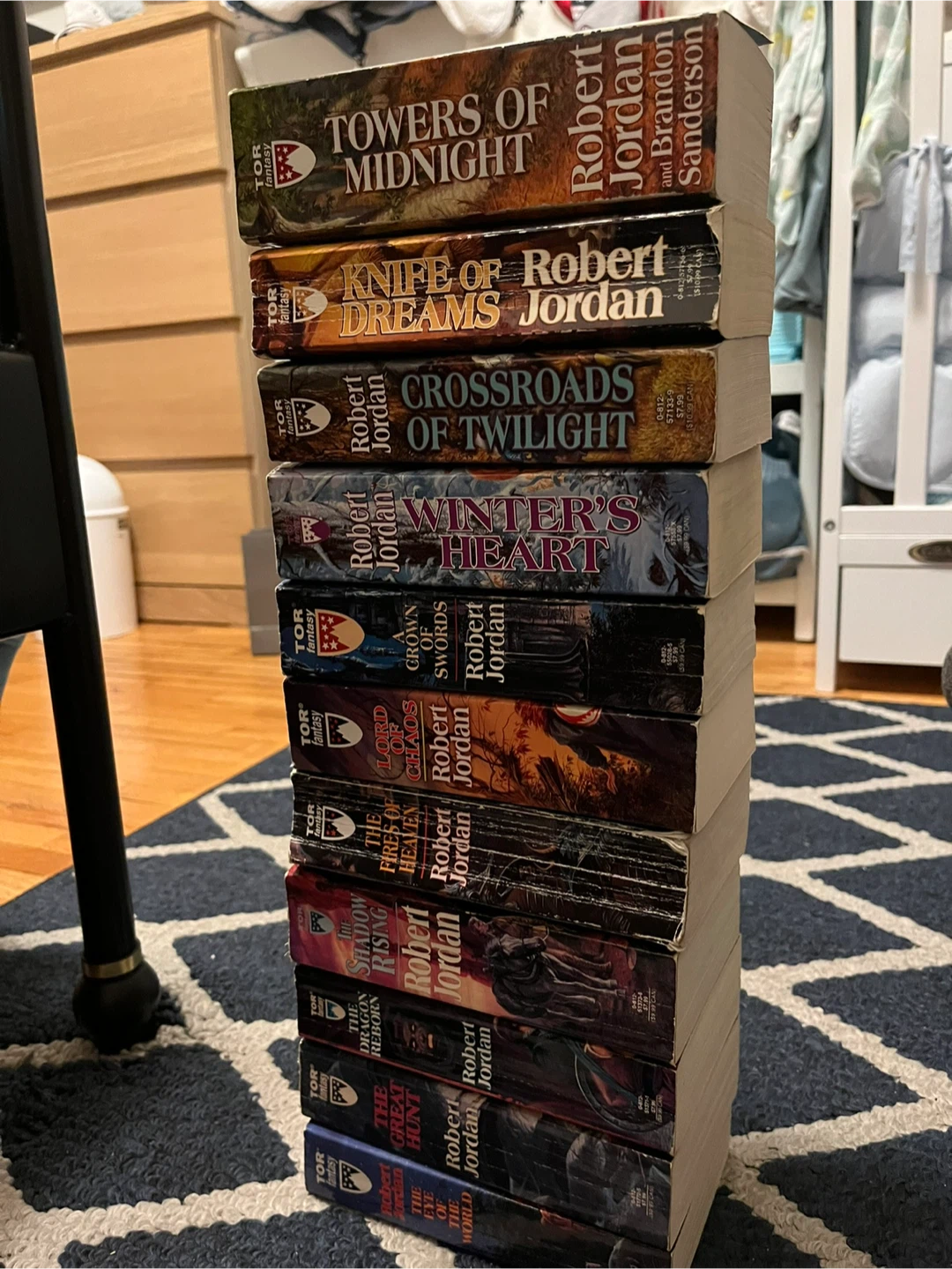 Robert Jordan Wheel of Time Series Books