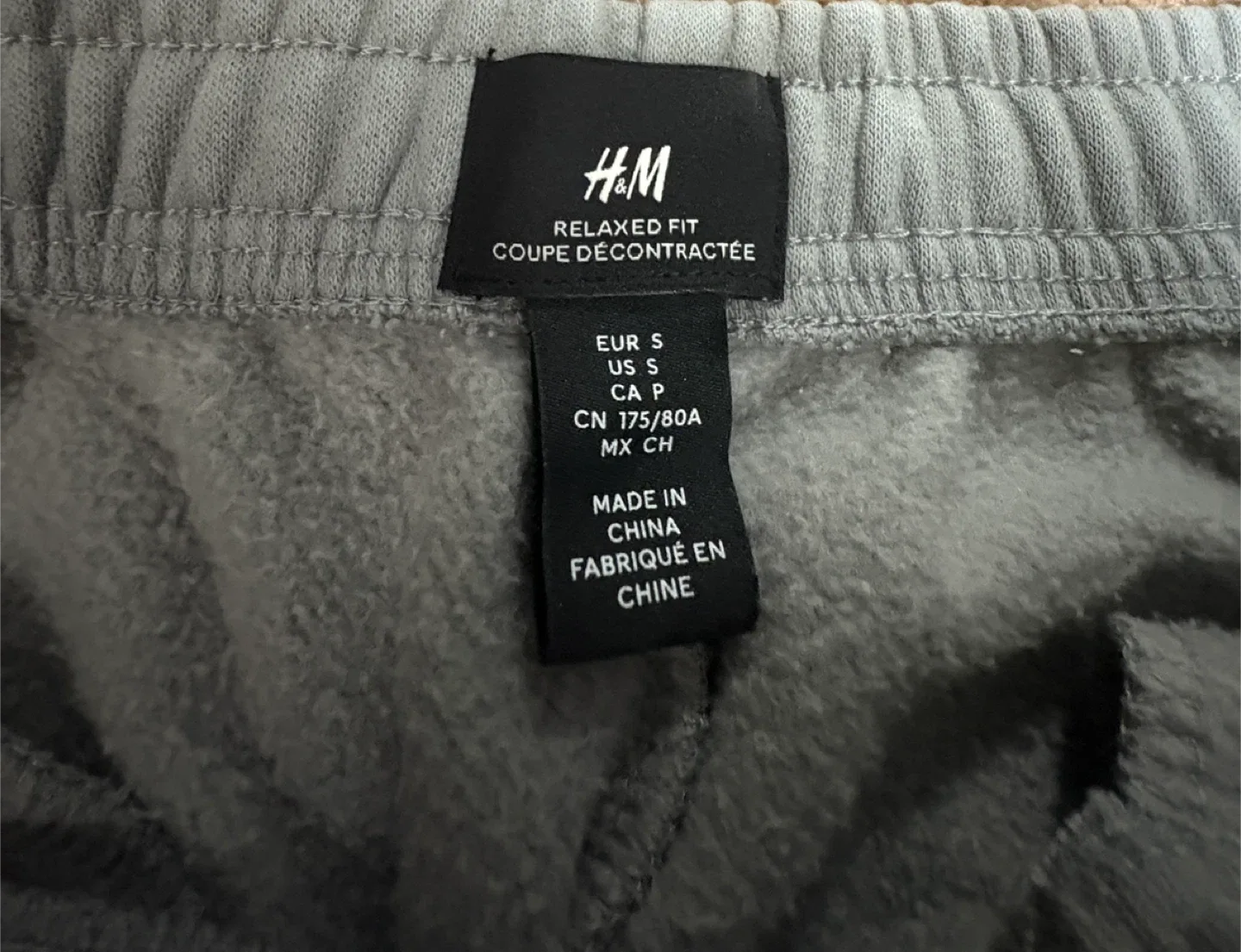 H&M Grey Hoodie (XXL) & Sweatpants (S) Set image indicator(5)
