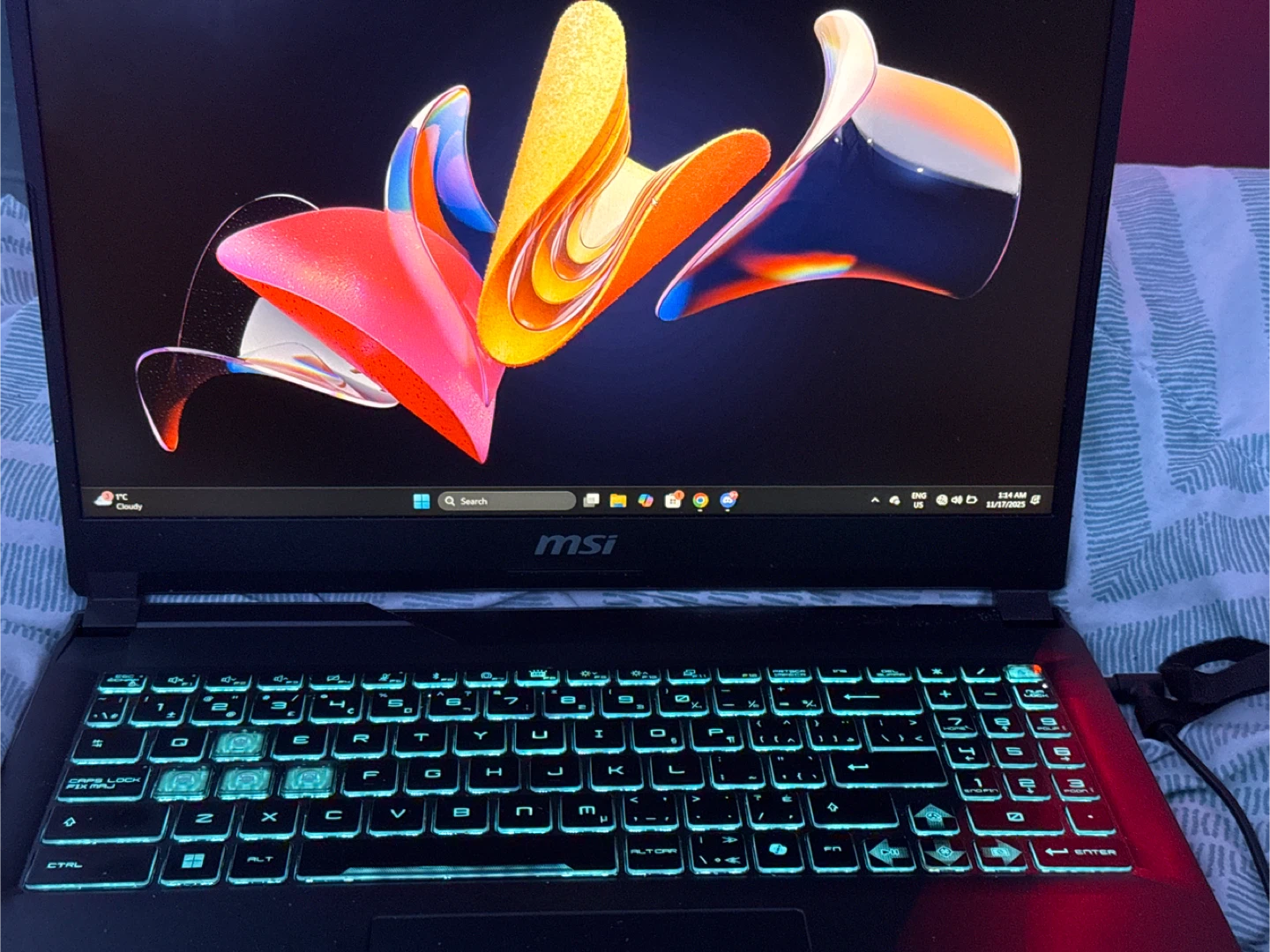 MSI Cyborg 15 A12U Gaming Laptop - RTX 2050, Intel Core i5