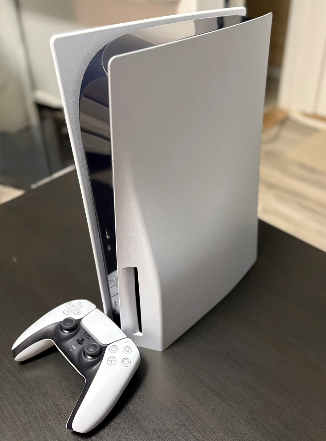 PlayStation 5 with Controller and God of War PS4 - photo 3