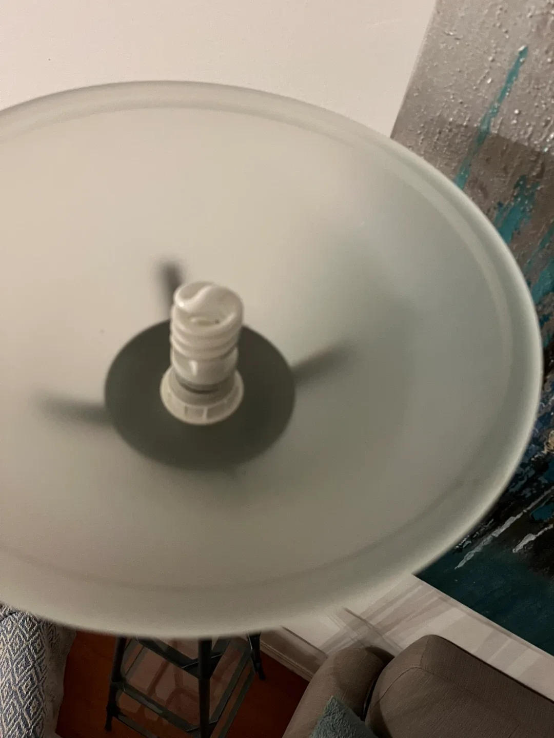 Black Floor Lamp with Shelves image indicator(8)