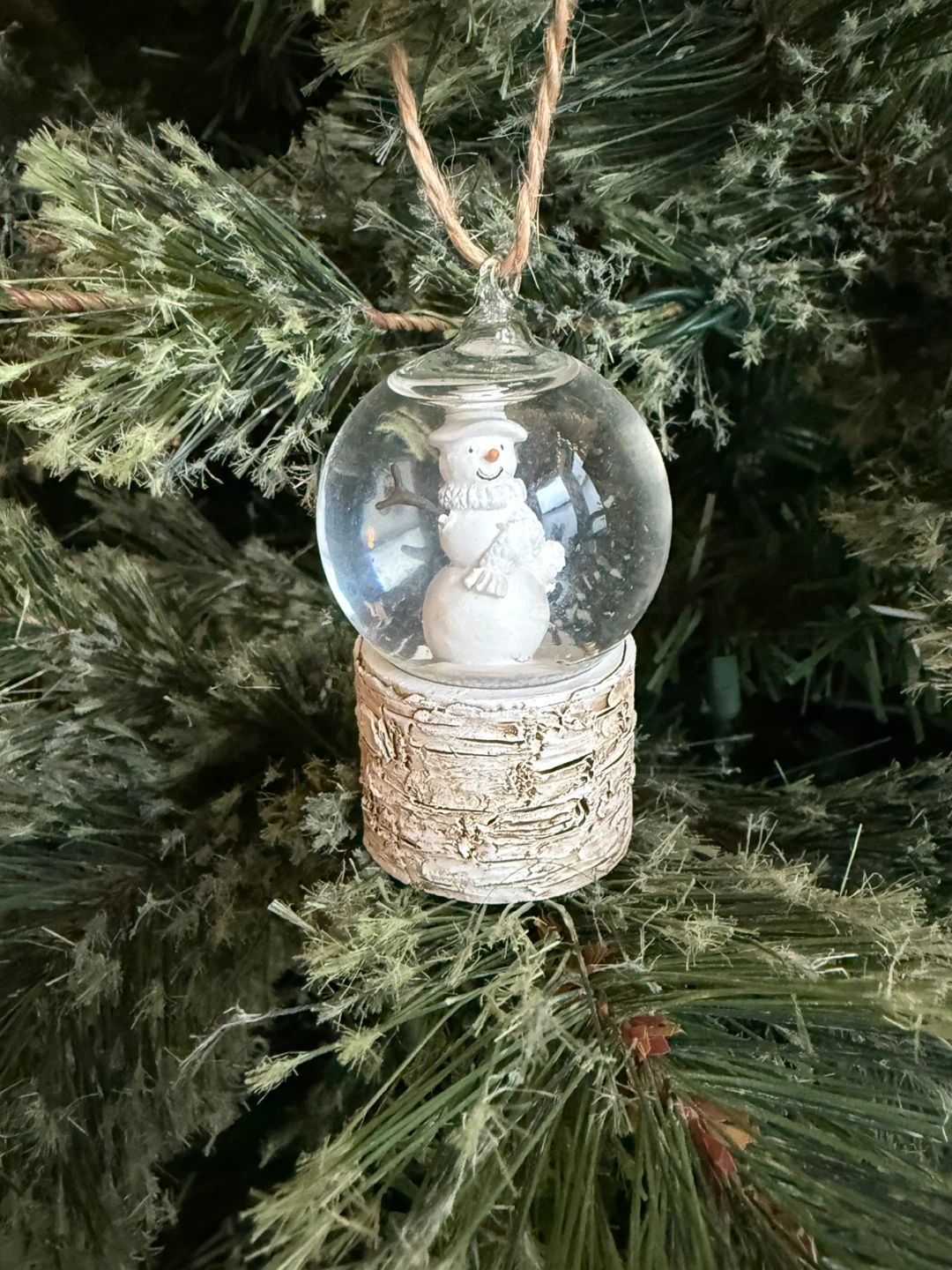 Snowglobe holiday ornament - photo 3