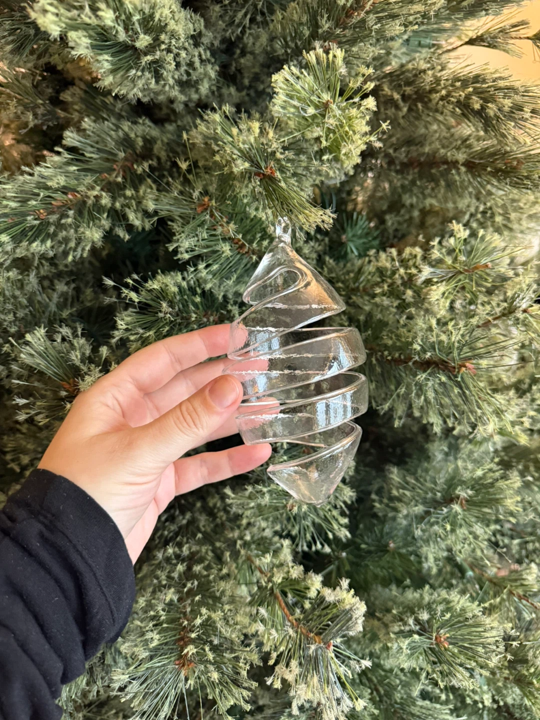 Local artisan handmade glass ornament - photo 2