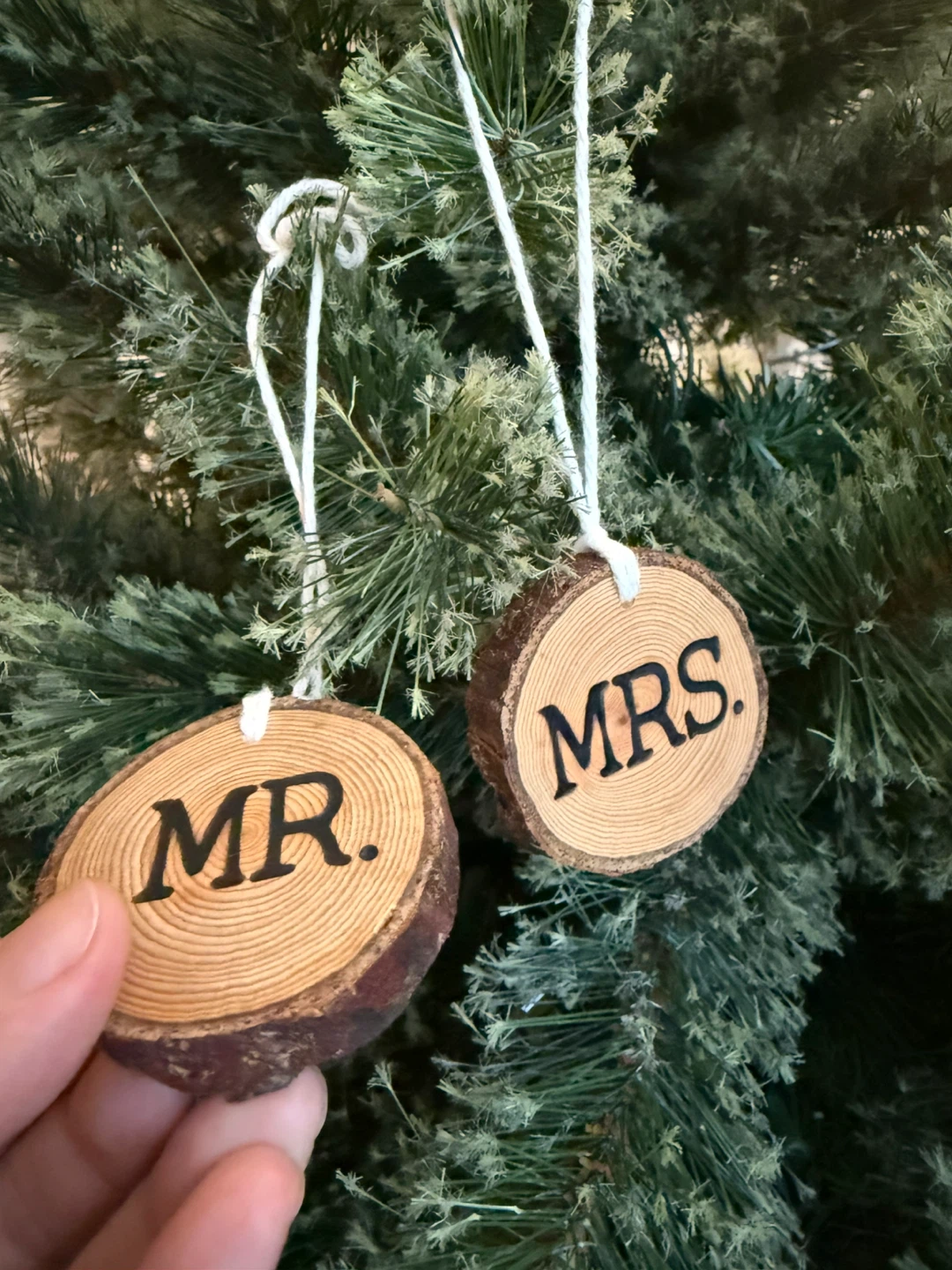 MR MRS Keepsake Ornaments - photo 3