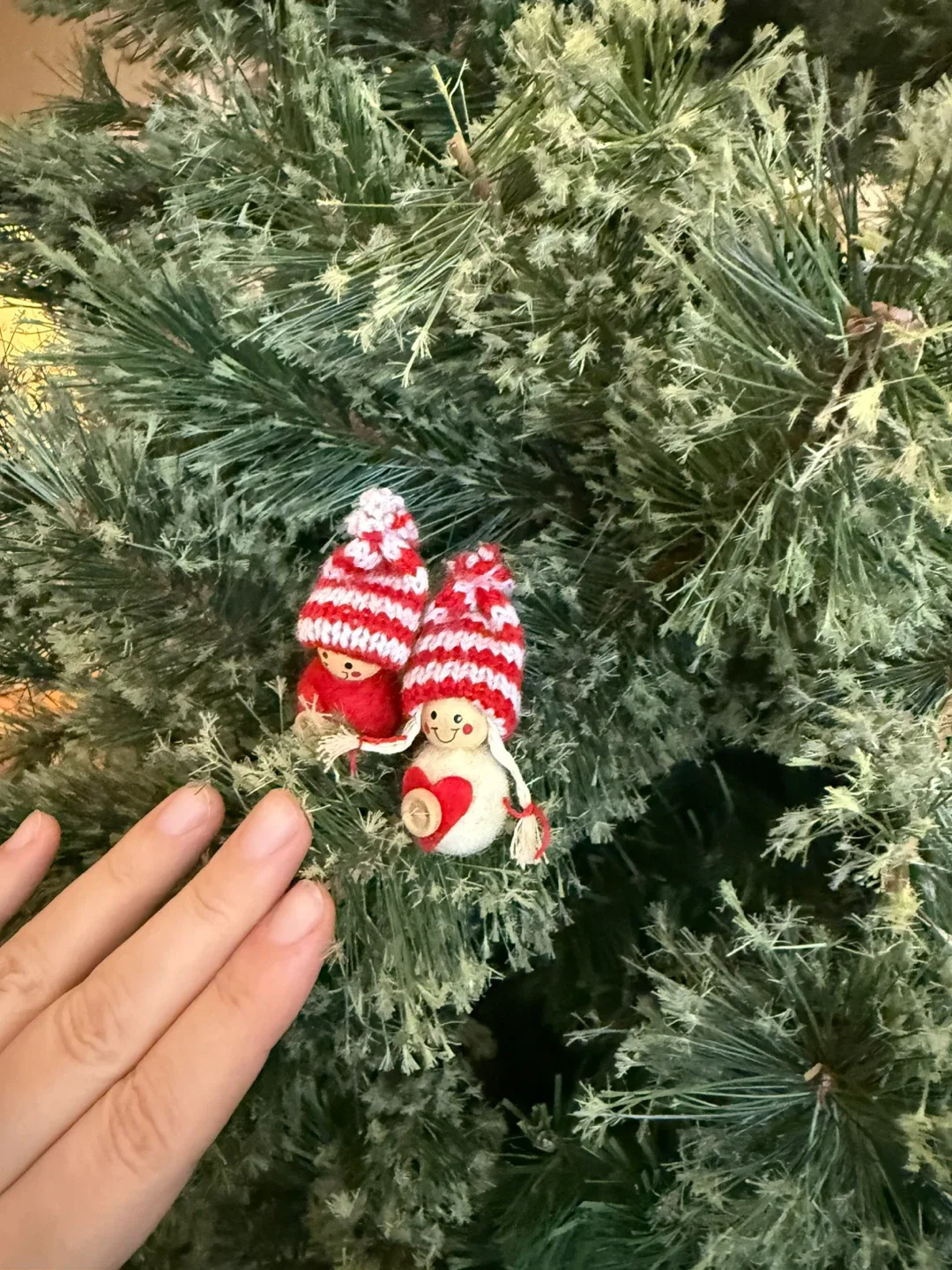 Tiny German Boy & Girl Holiday Decor Set image indicator(2)