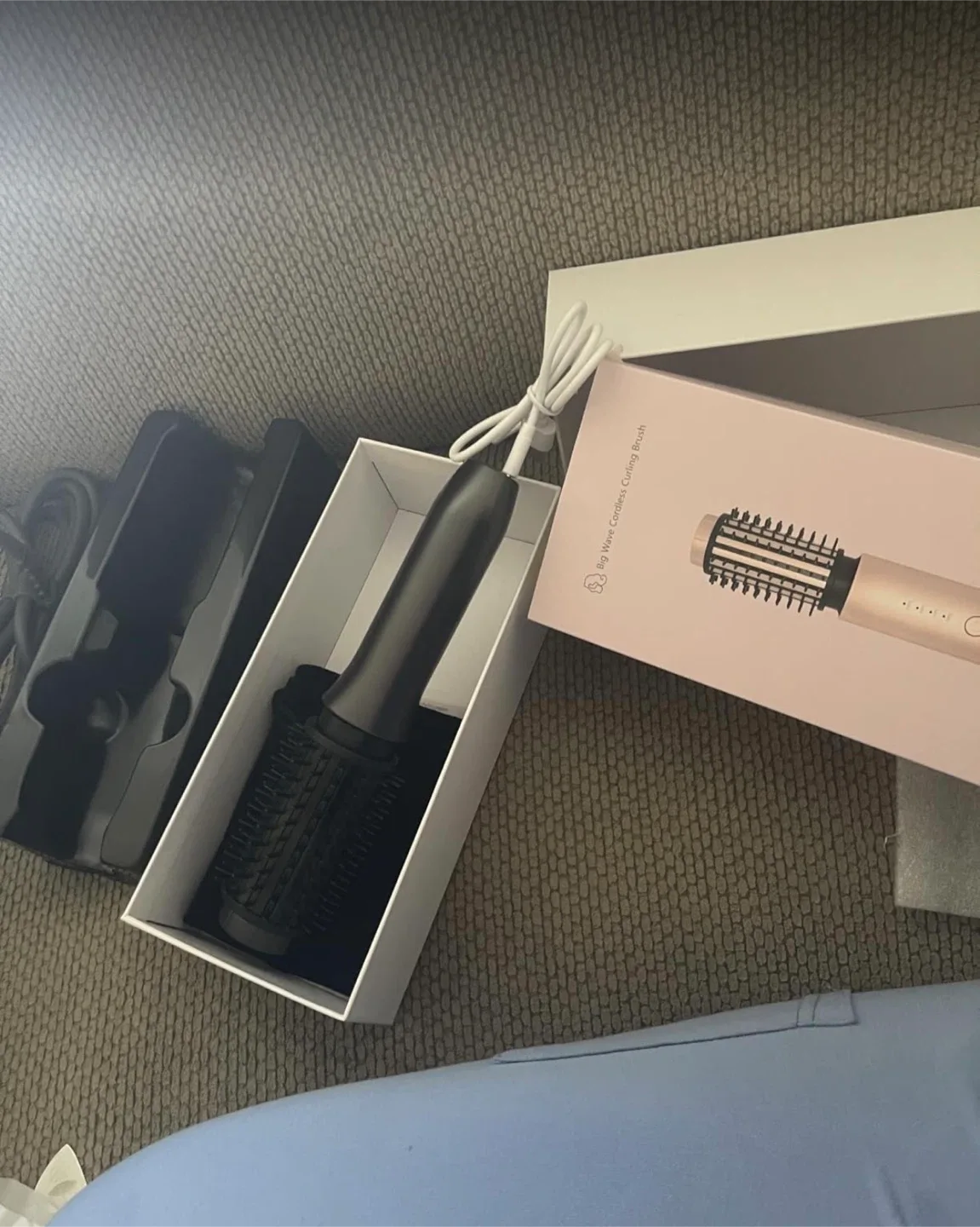 Big Wave Cordless Curling Brush image indicator(2)