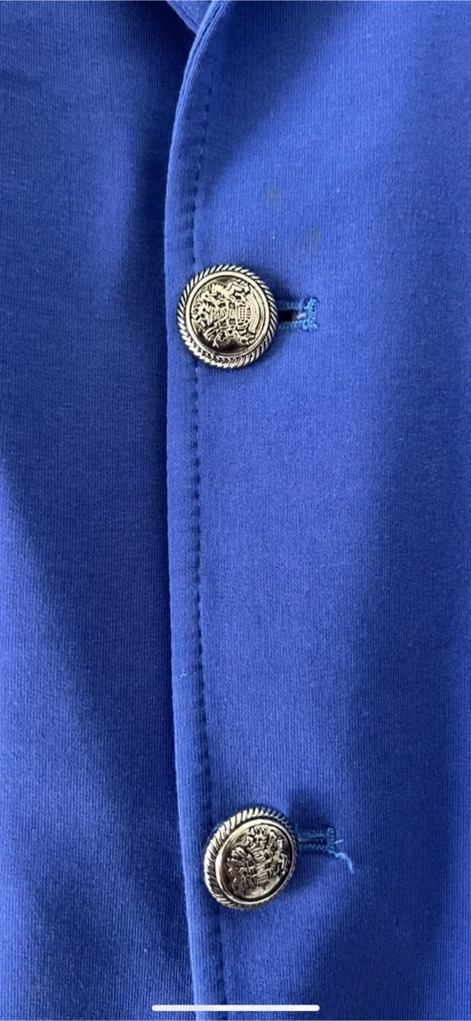 Philipp Plein Blue Blazer Size 54 image indicator(3)