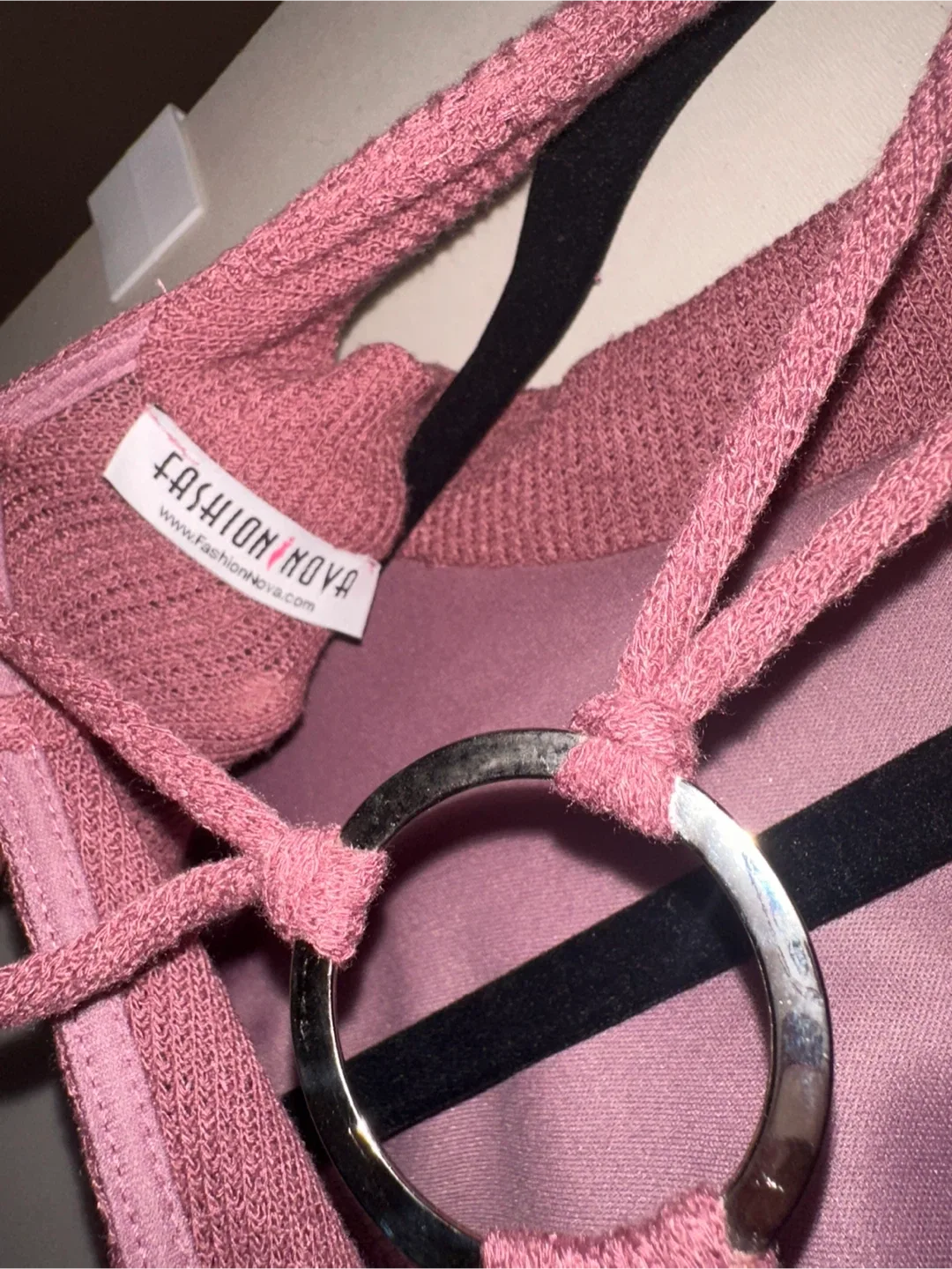 Fashion Nova Pink Midi Dress image indicator(3)