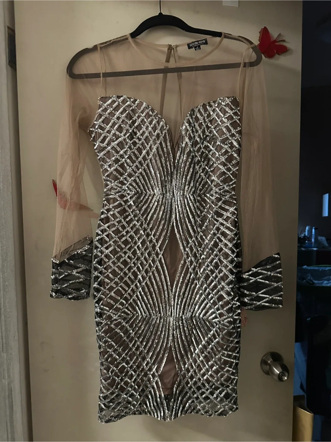 Fashion Nova Sequin Mini Dress
