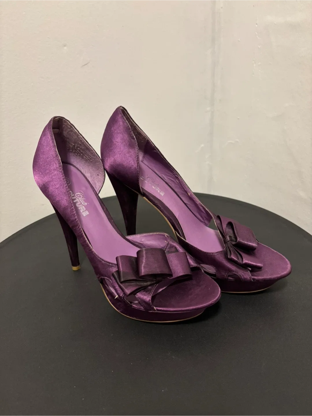 Club Couture Purple Heels image indicator(2)