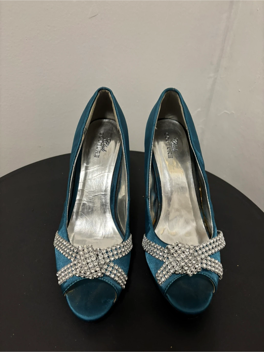 Bella Couture Teal Heels