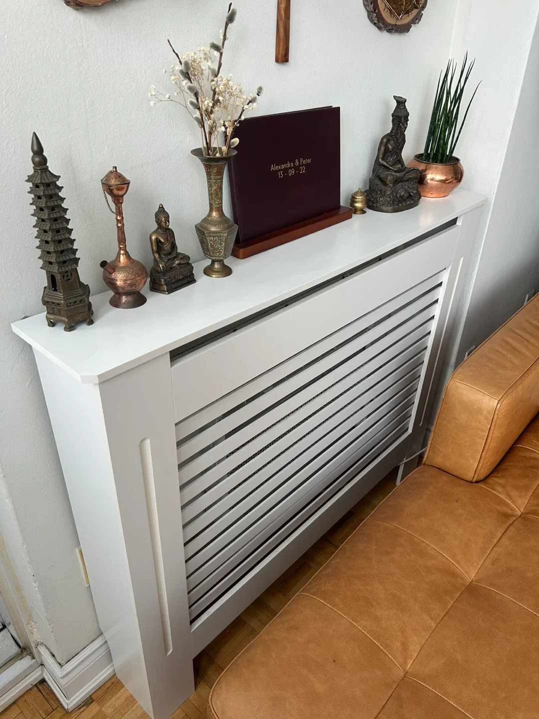 White Radiator Cover/Shelf - MUST GO ASAP