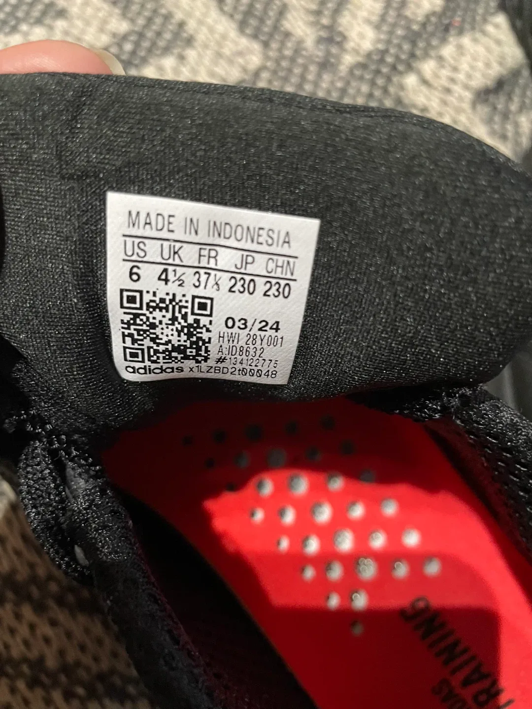 Adidas Rotroyd Training Shoes - Size 6 image indicator(2)