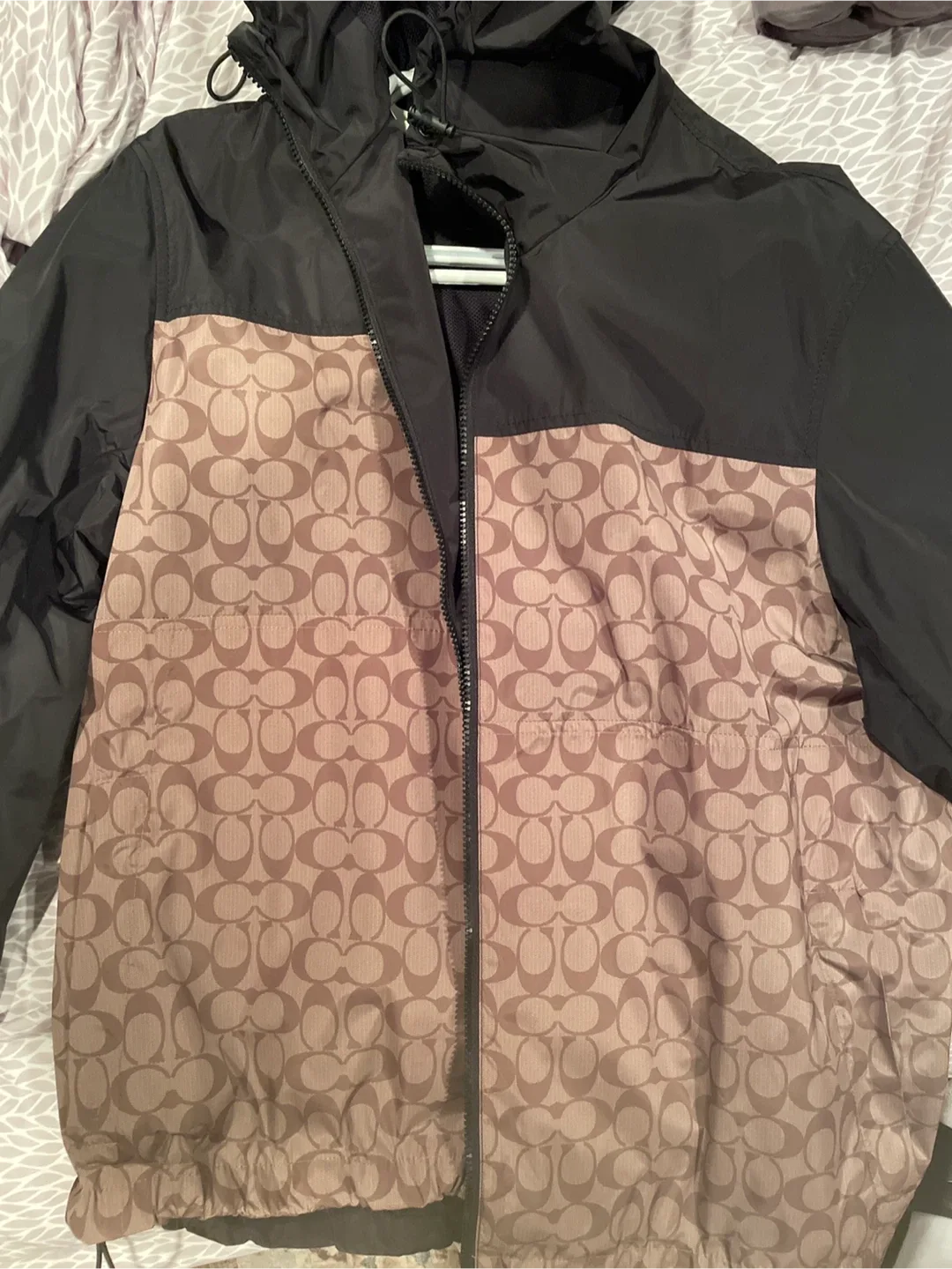 Coach Jacket - Black and Brown thumbnail