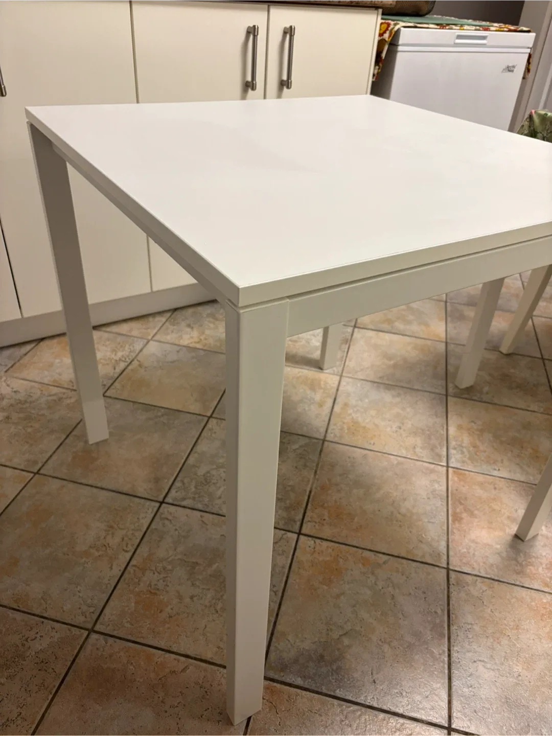 IKEA White Square Dining Table image indicator(3)