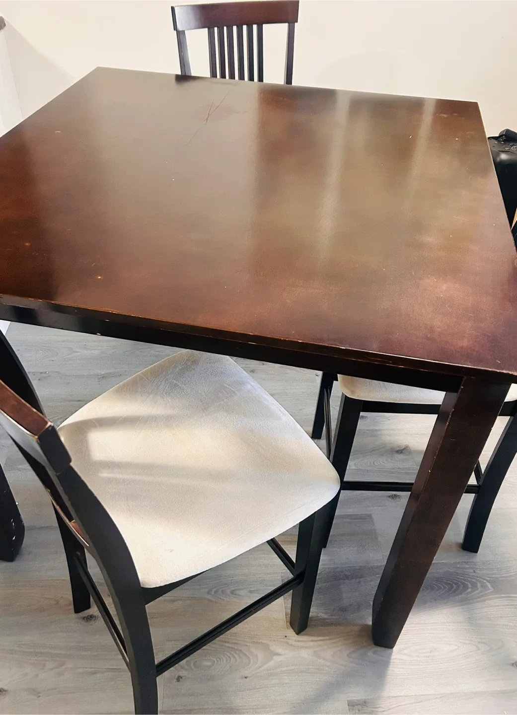 Dining Table Set with 4 Chairs