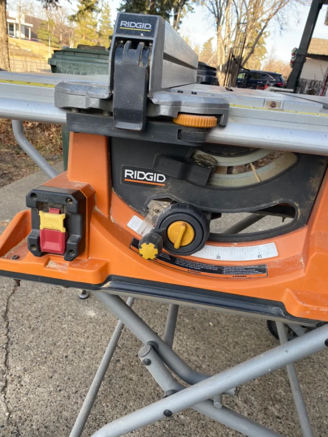 Ridgid Table Saw image indicator(4)