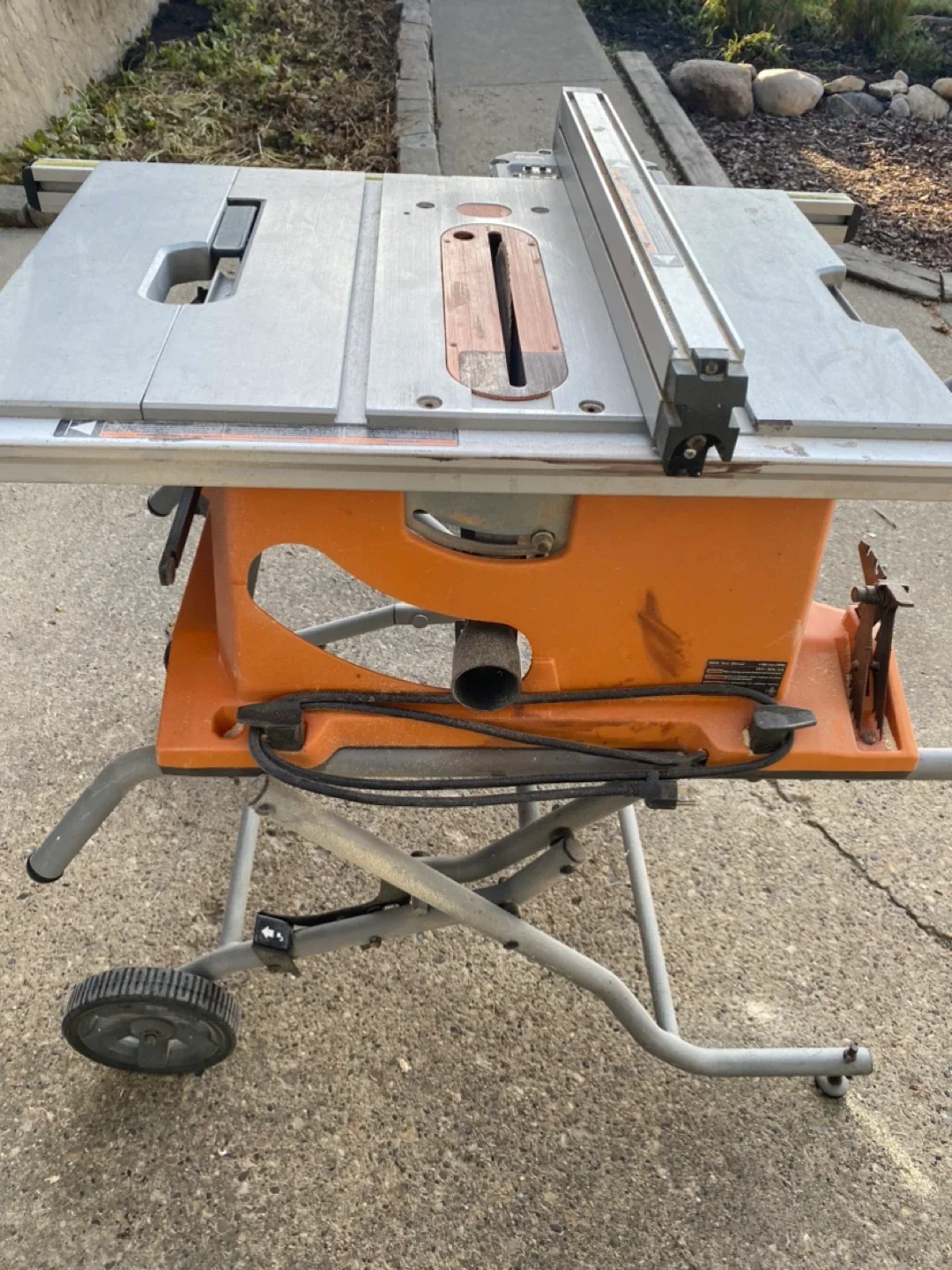 Ridgid Table Saw