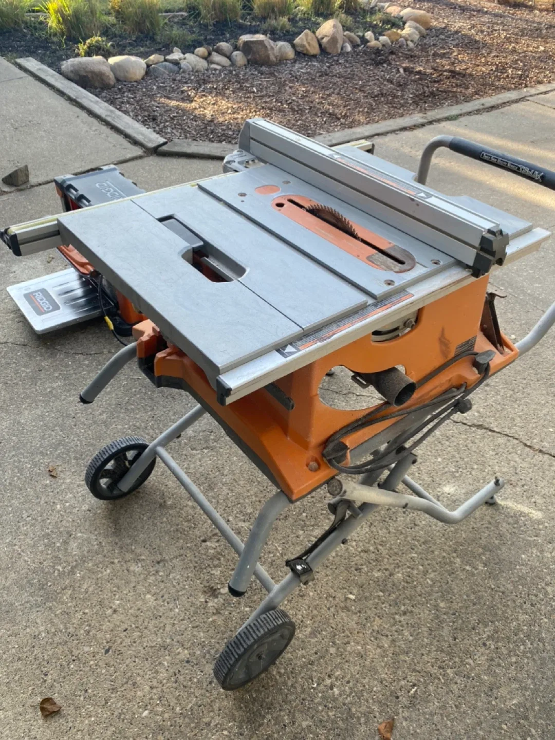 Ridgid Table Saw image indicator(3)