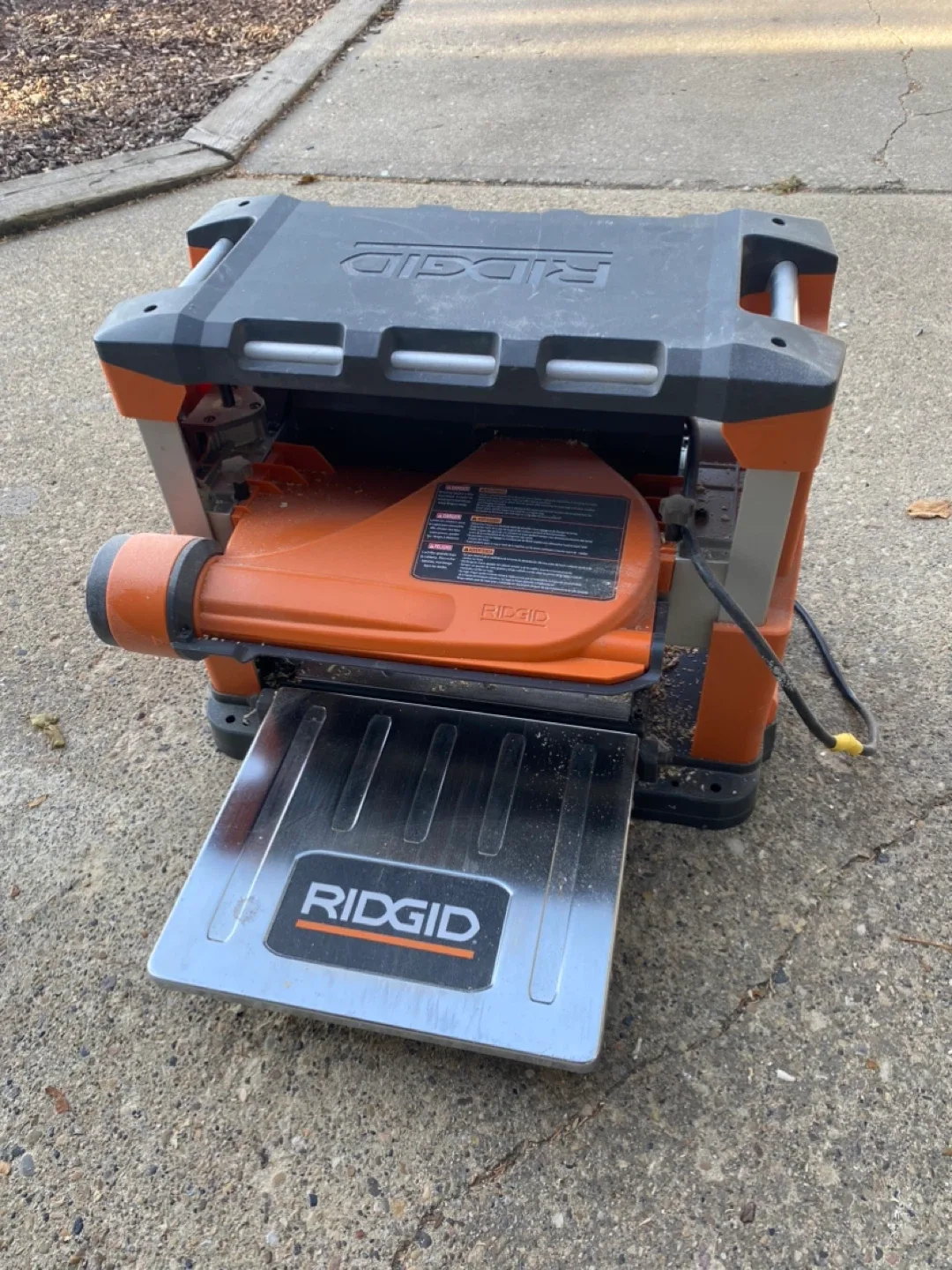 Ridgid Thickness Planer image indicator(4)