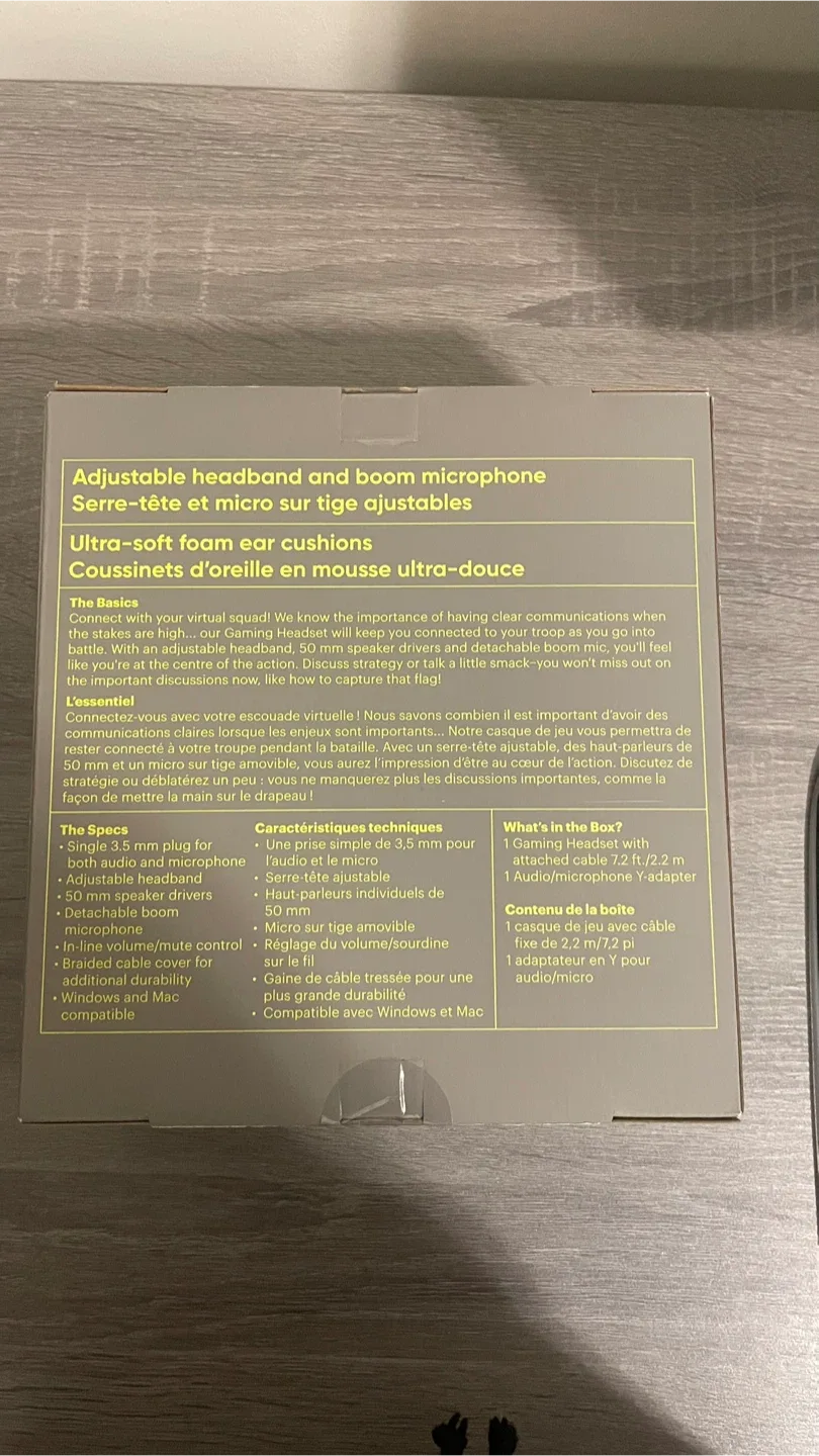 New ONN Gaming Headset - Casque de Jeu image indicator(2)