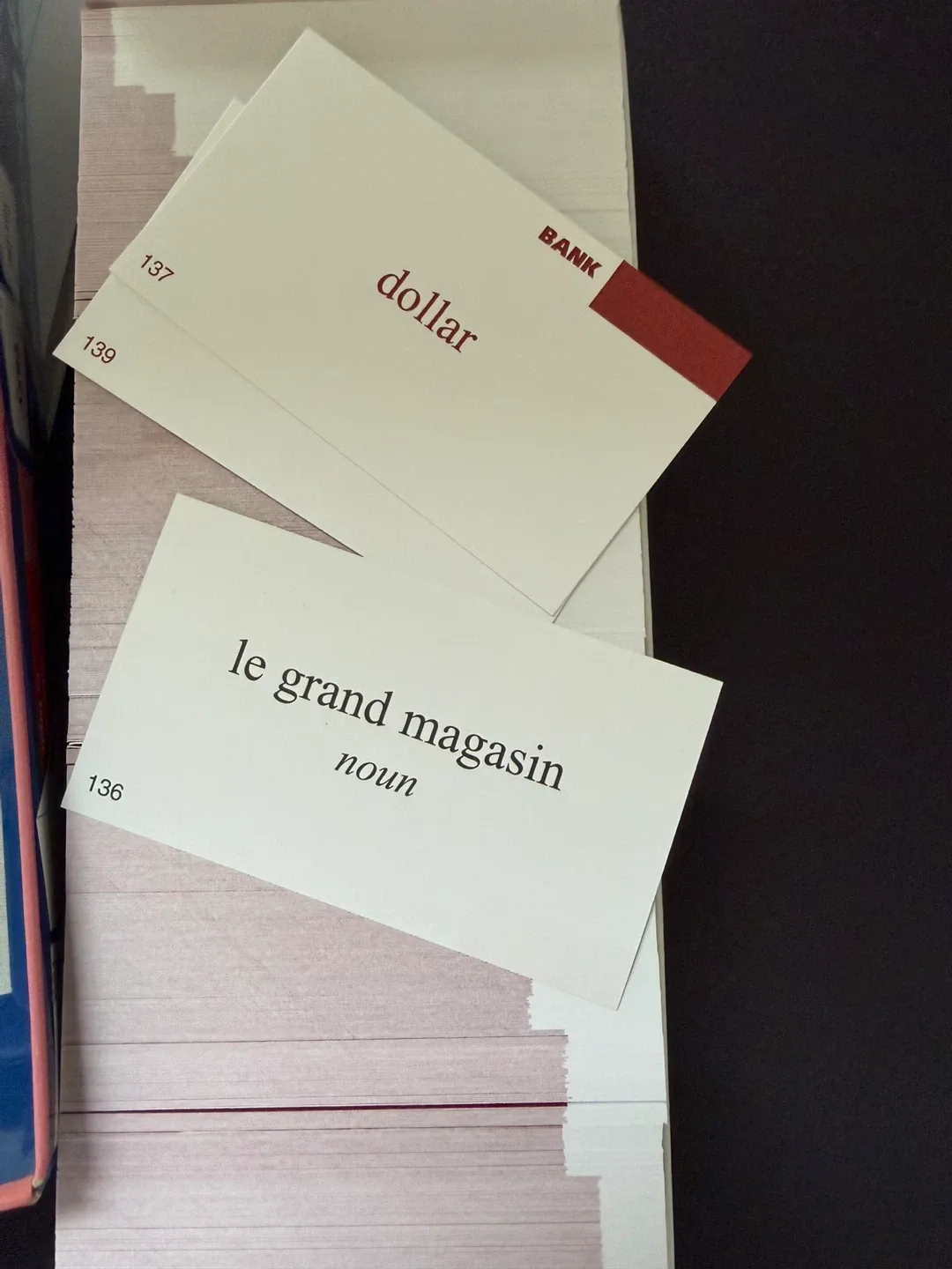 QuickStudy French Vocabulary Flash Cards - 1000 Cards image indicator(2)