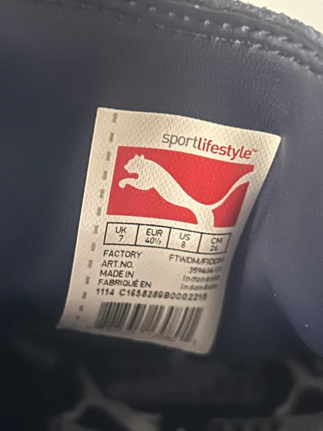 Puma Suede Striped Sneakers - US 8 image indicator(4)