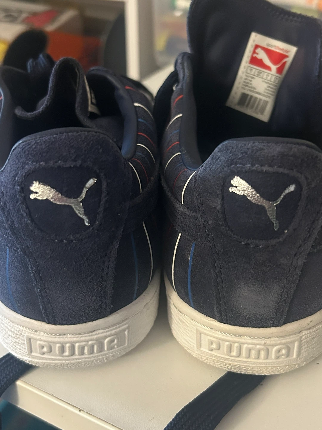 Puma Suede Striped Sneakers - US 8 - photo 5
