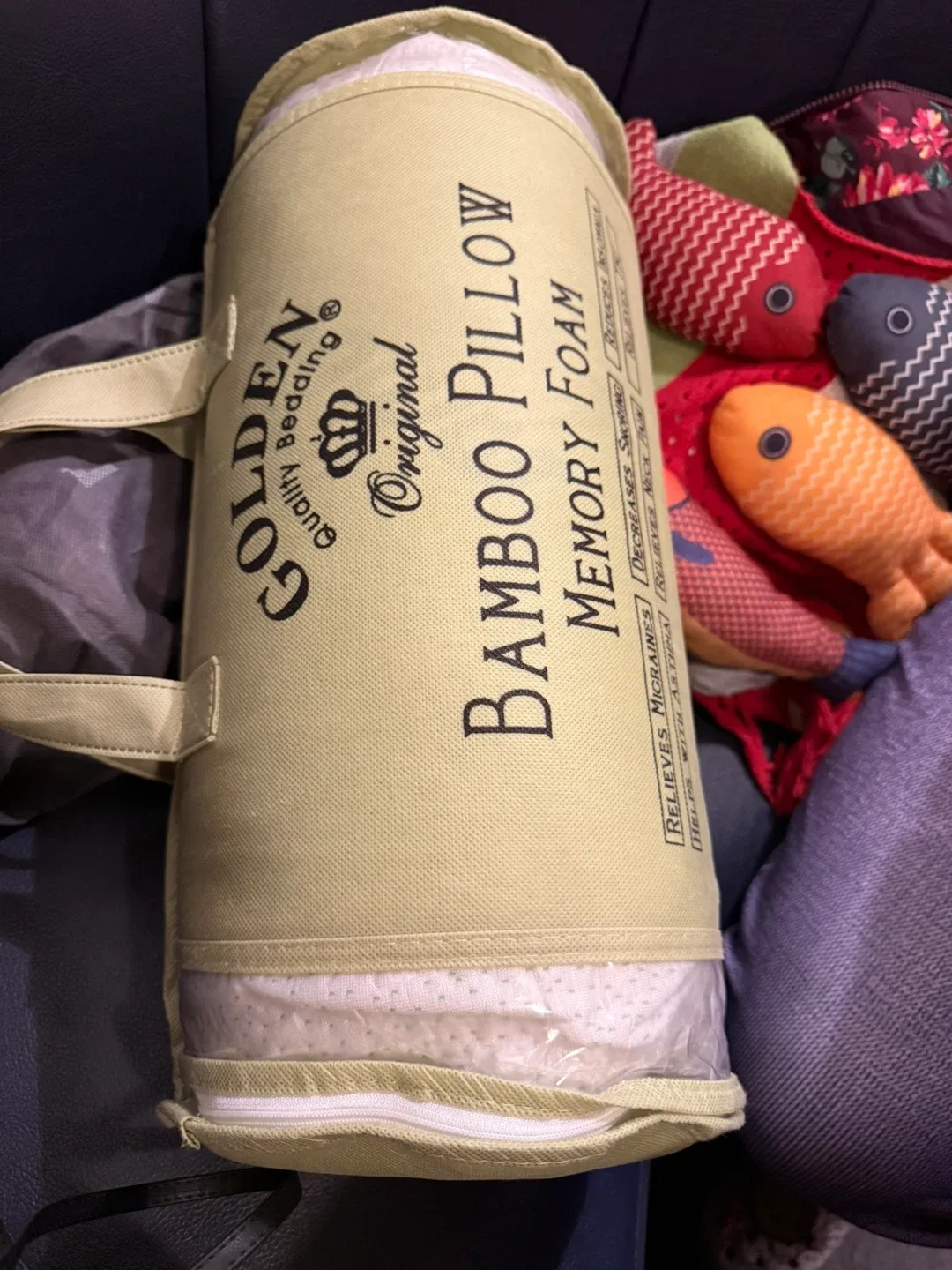 Golden Quality Bedding Bamboo Pillow - King Size image indicator(7)