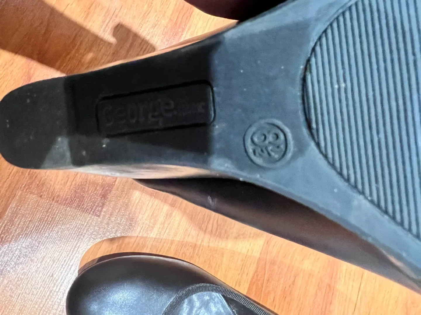 George Women's Black Wedge Heels image indicator(3)