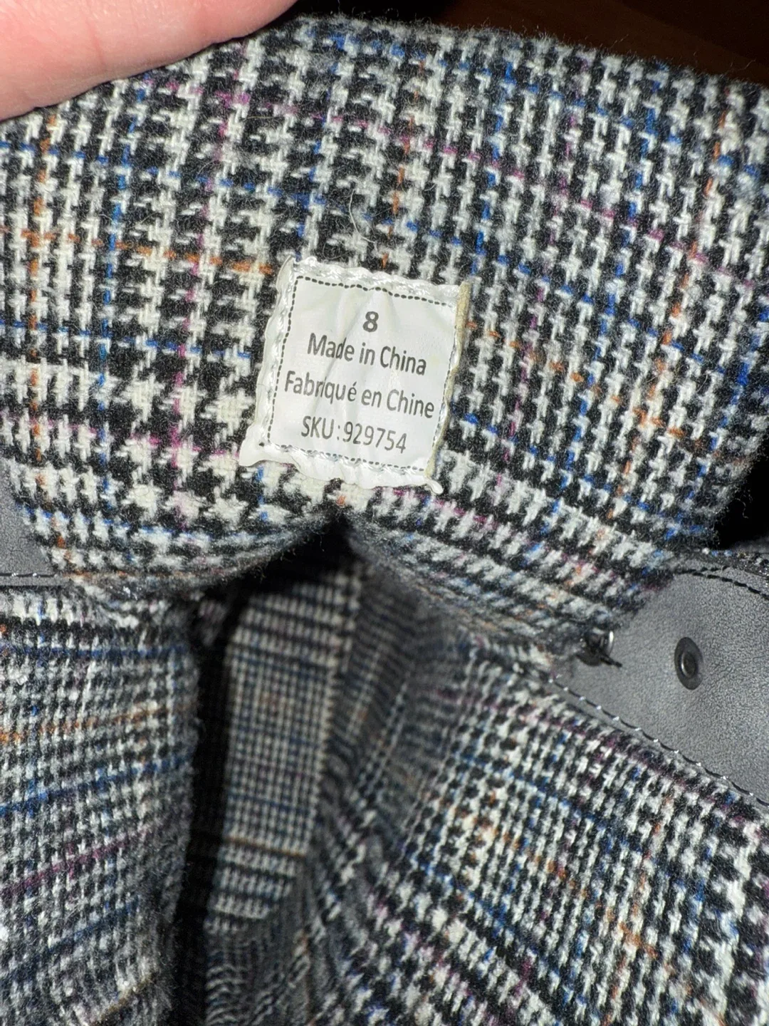 Women's Grey and Black Boots image indicator(3)