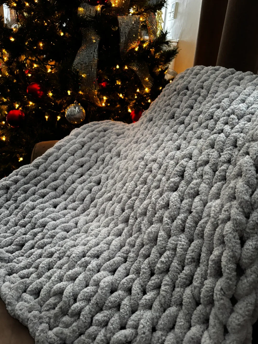 Chunky Knit Blanket