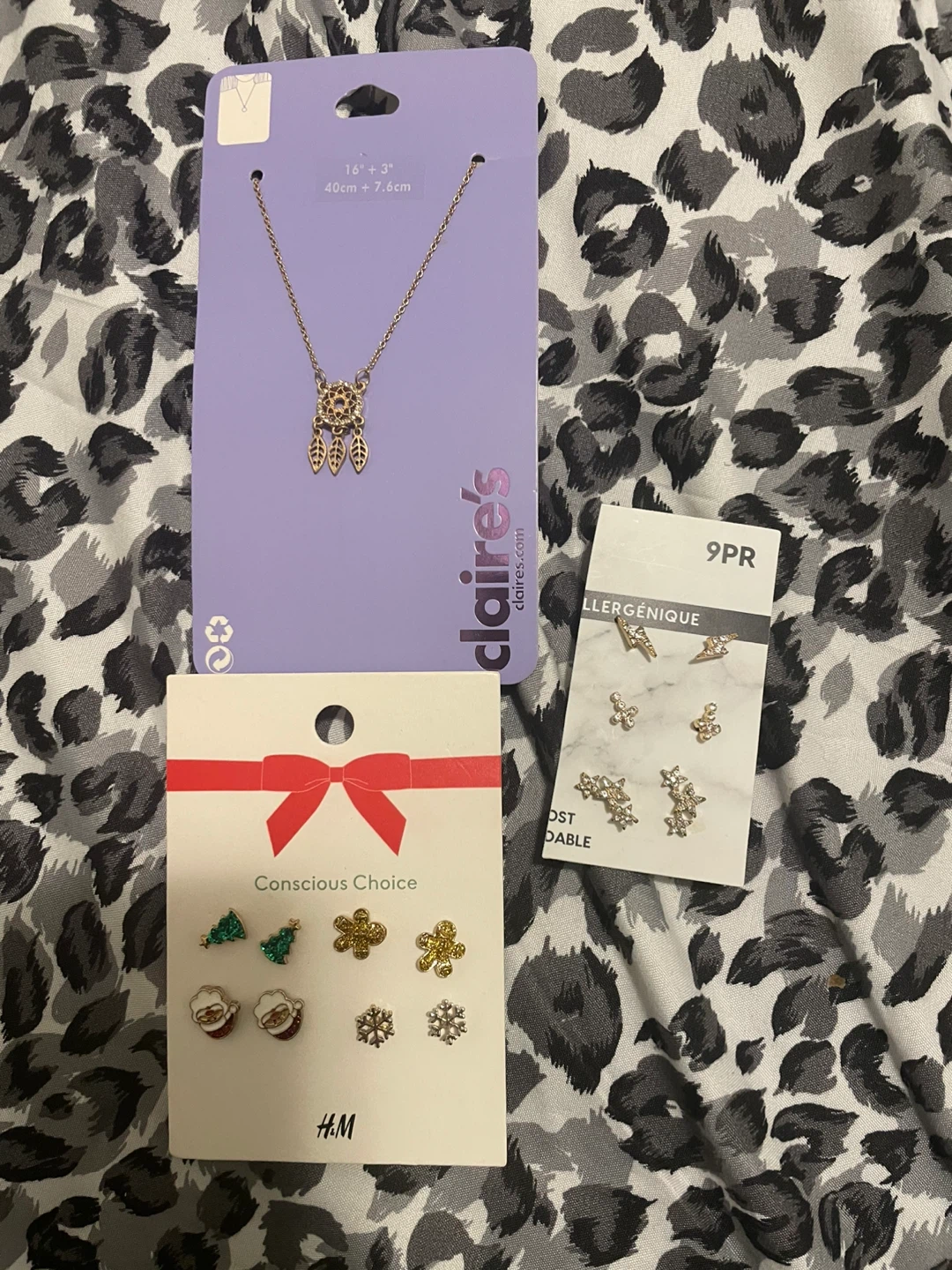H&M Conscious Choice Christmas Earrings