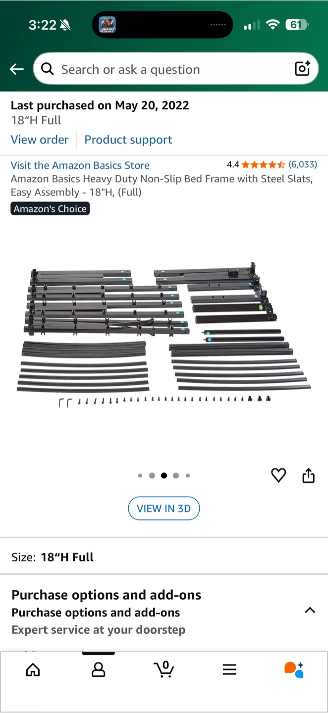 Full Bed Frame (disassembled) image indicator(5)