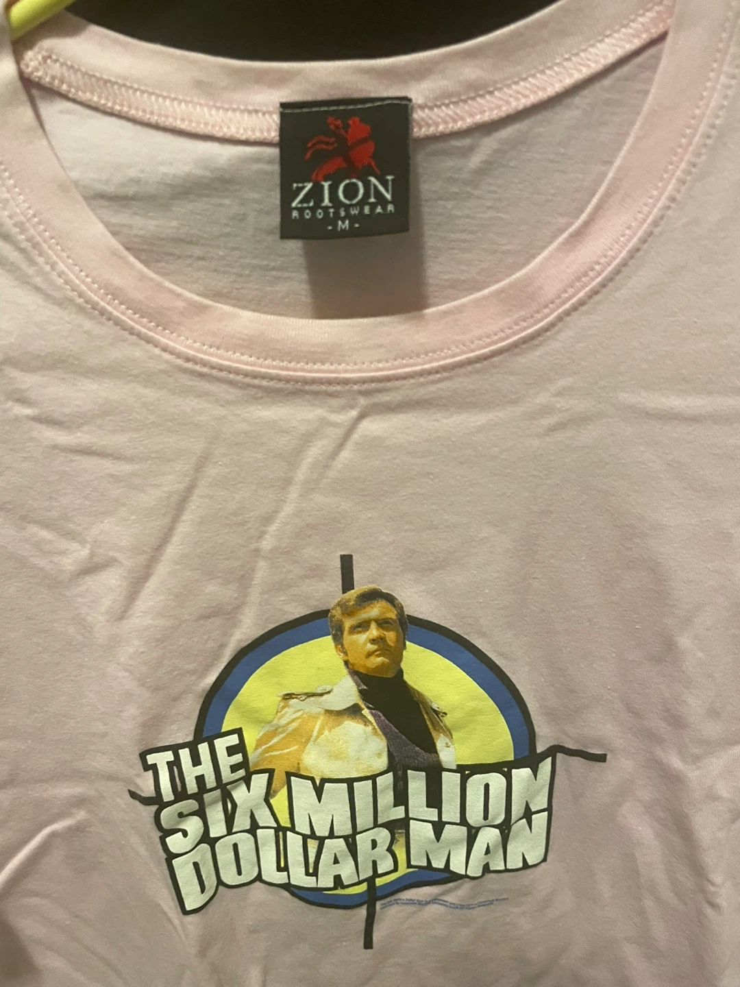 Zion Rootwear Pink Graphic Tee - Size S/P - photo 5