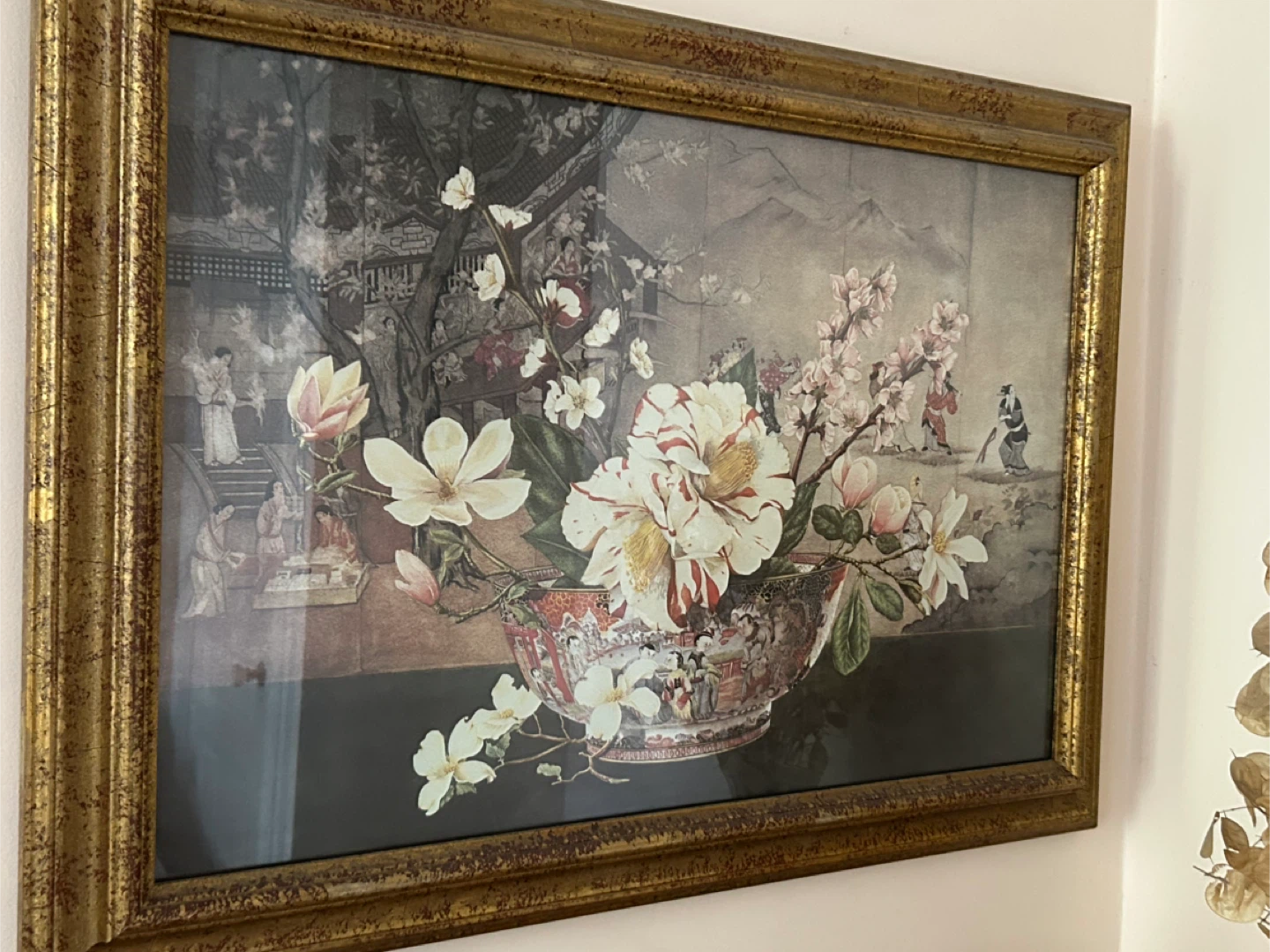 Framed Floral Print